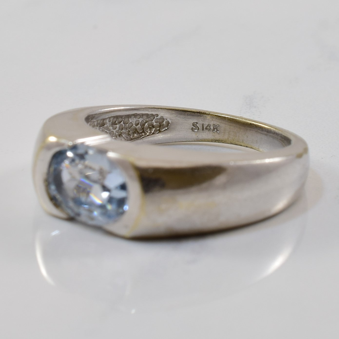 Synthetic Spinel Solitaire Ring | 1.50ct | SZ 5.5 |