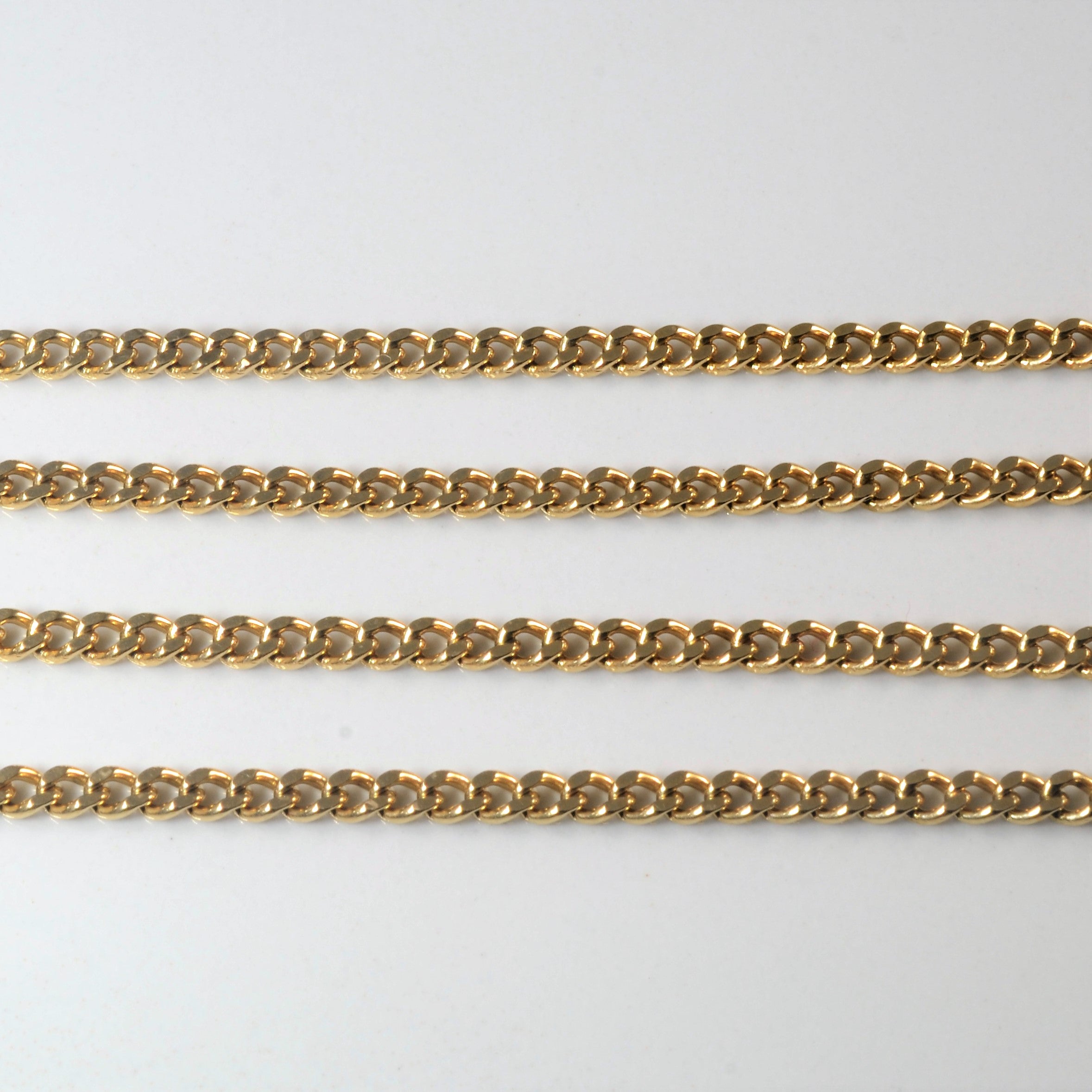 10k Yellow Gold Curb Chain | 24" |