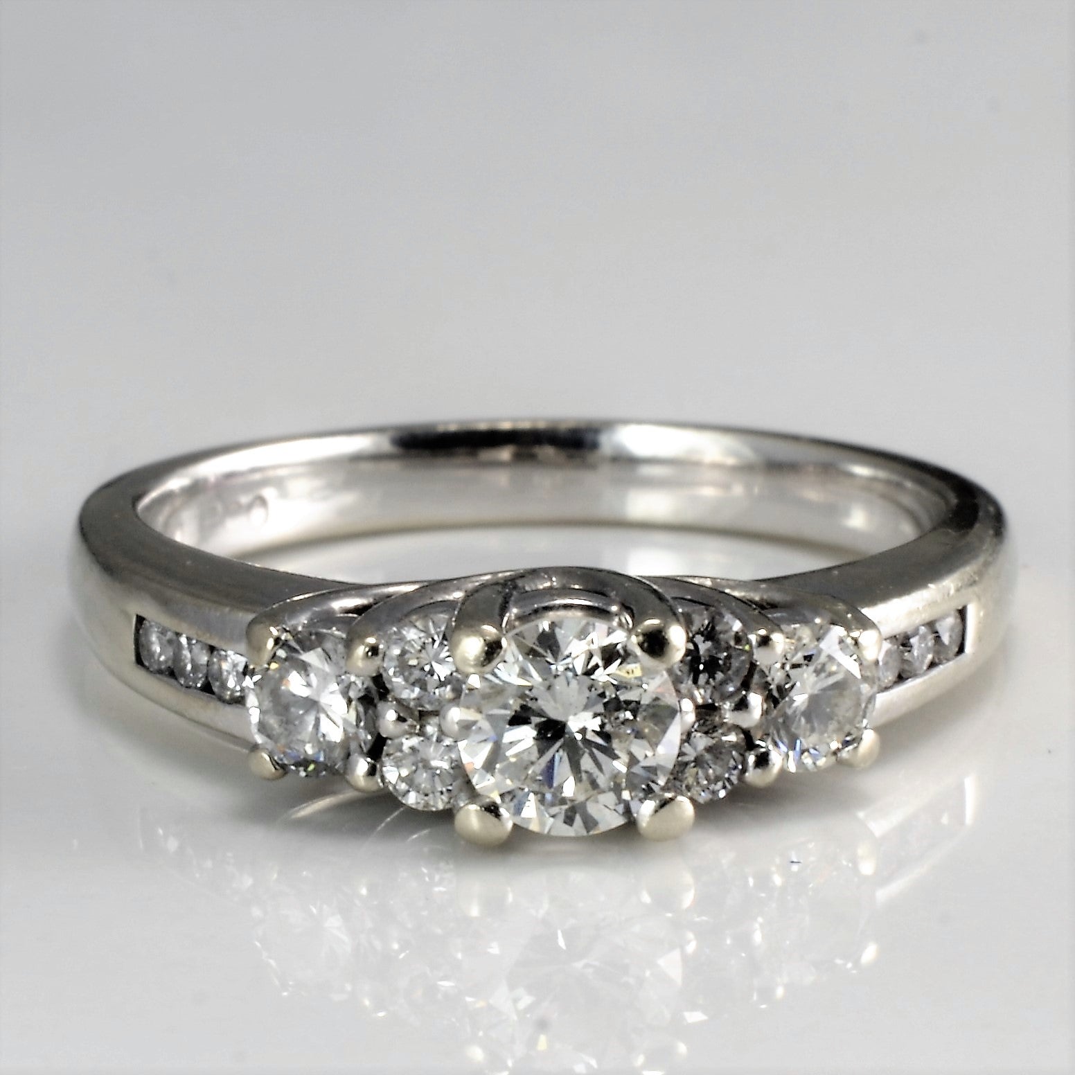Prong Set Diamond Engagement Ring | 0.70 ctw, SZ 6.75 |
