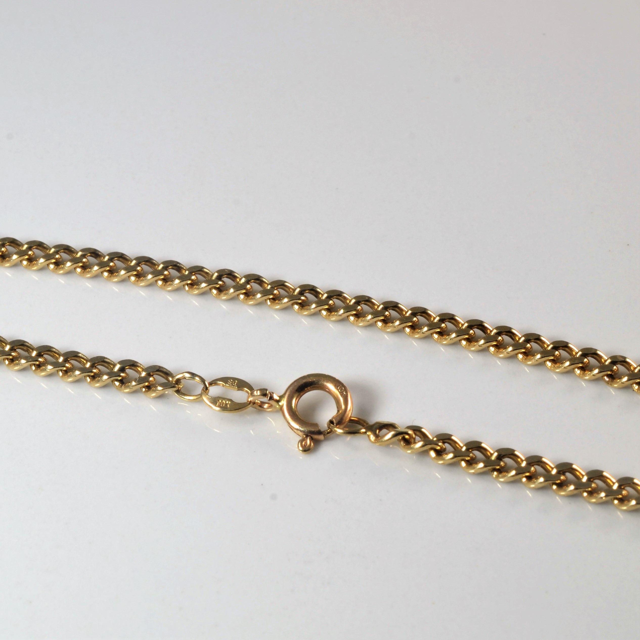 10k Yellow Gold Curb Chain | 24" |