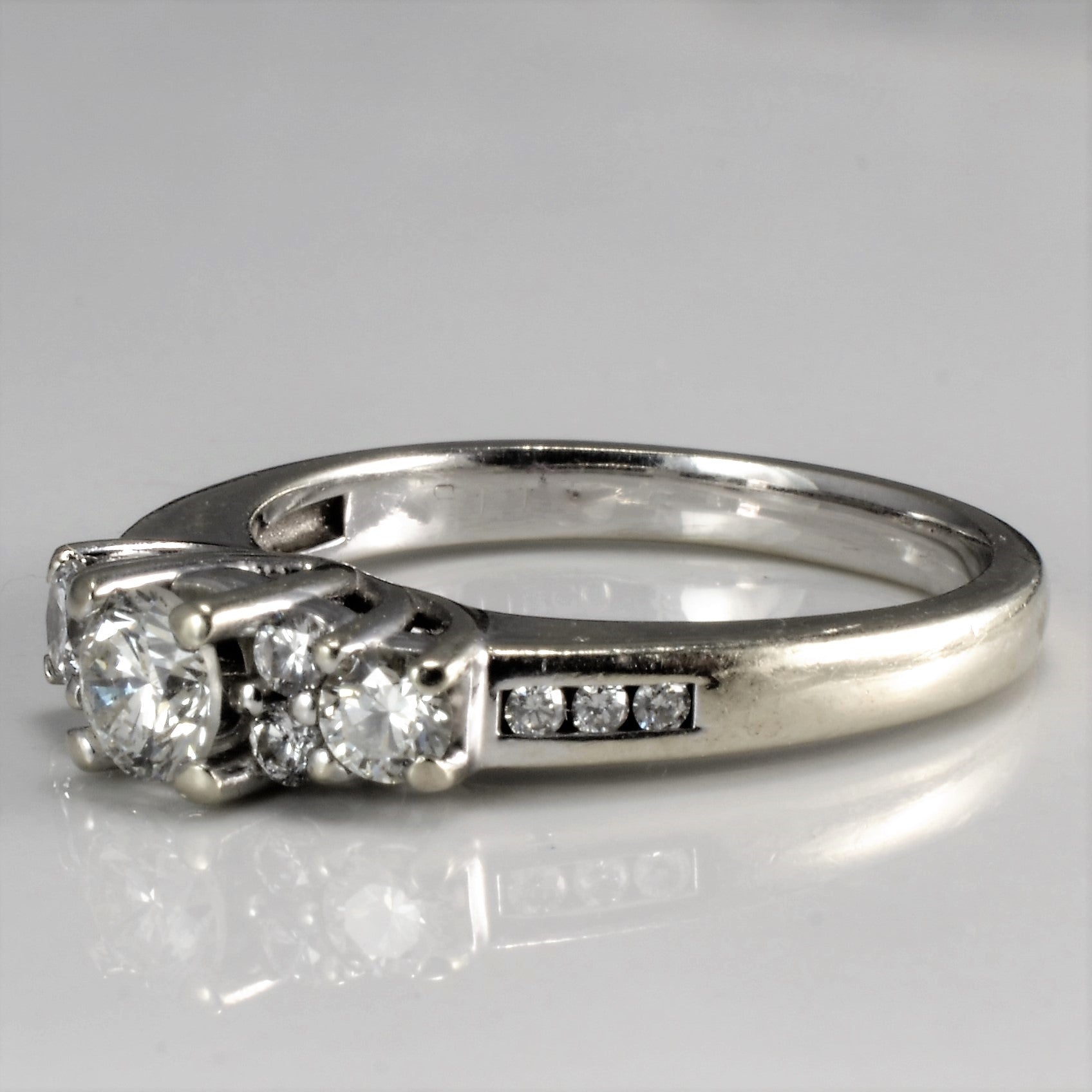 Prong Set Diamond Engagement Ring | 0.70 ctw, SZ 6.75 |