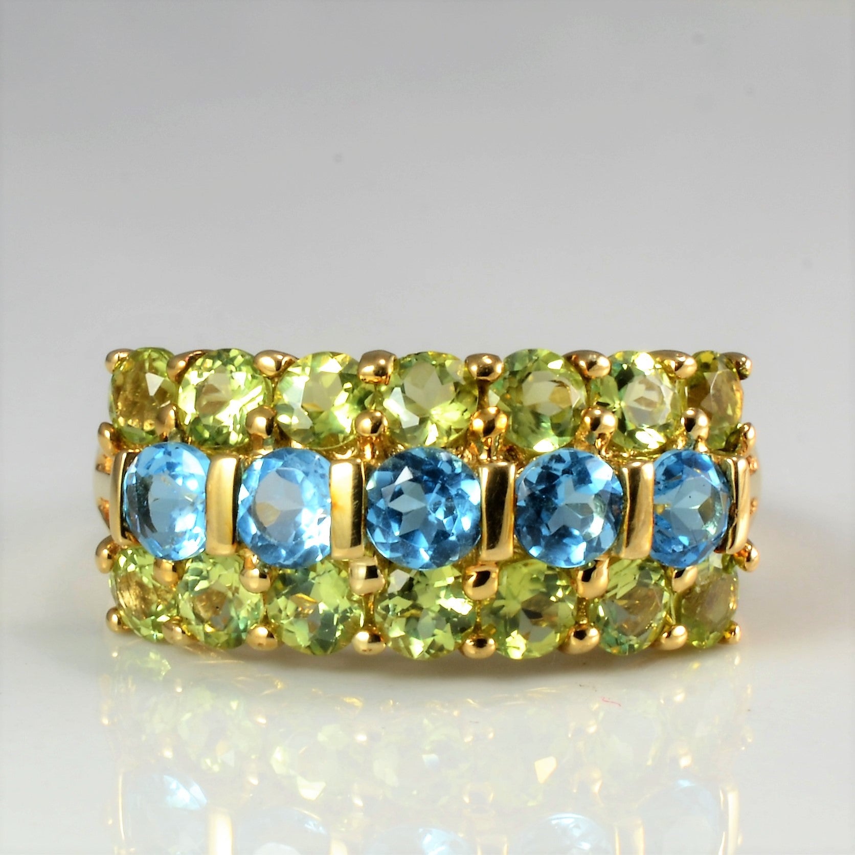 Cluster Gemstones Ring | SZ 7.75 |