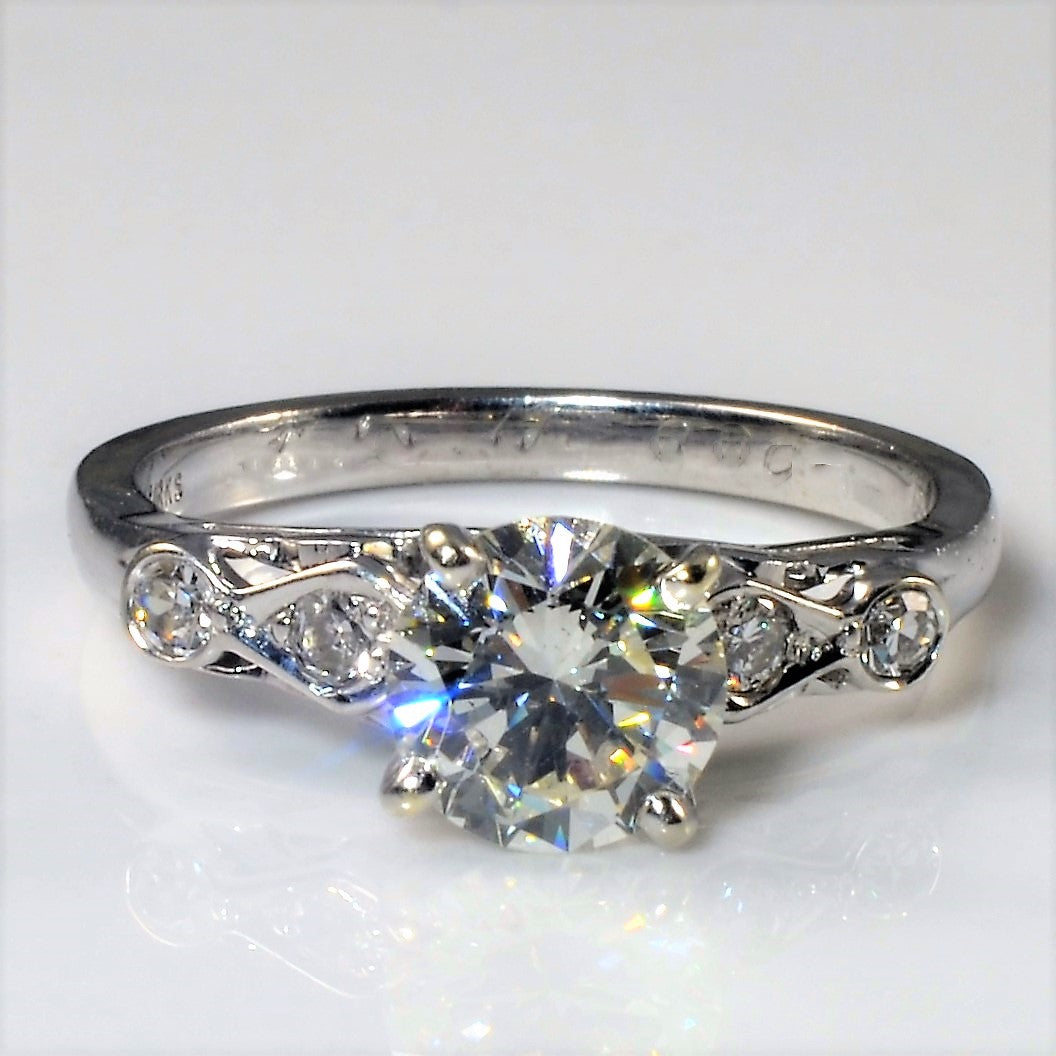 Birks' Five Stone Diamond Engagement Ring | 1.11ctw | SZ 5.75 |