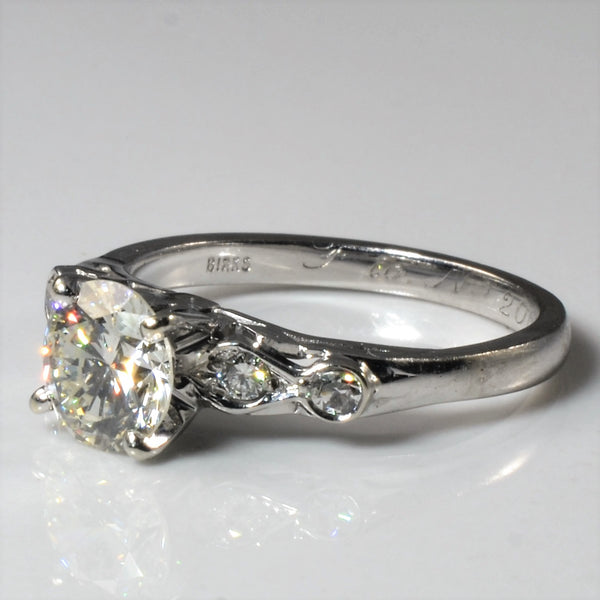 'Birks' Five Stone Diamond Engagement Ring | 1.11ctw | SZ 5.75 |