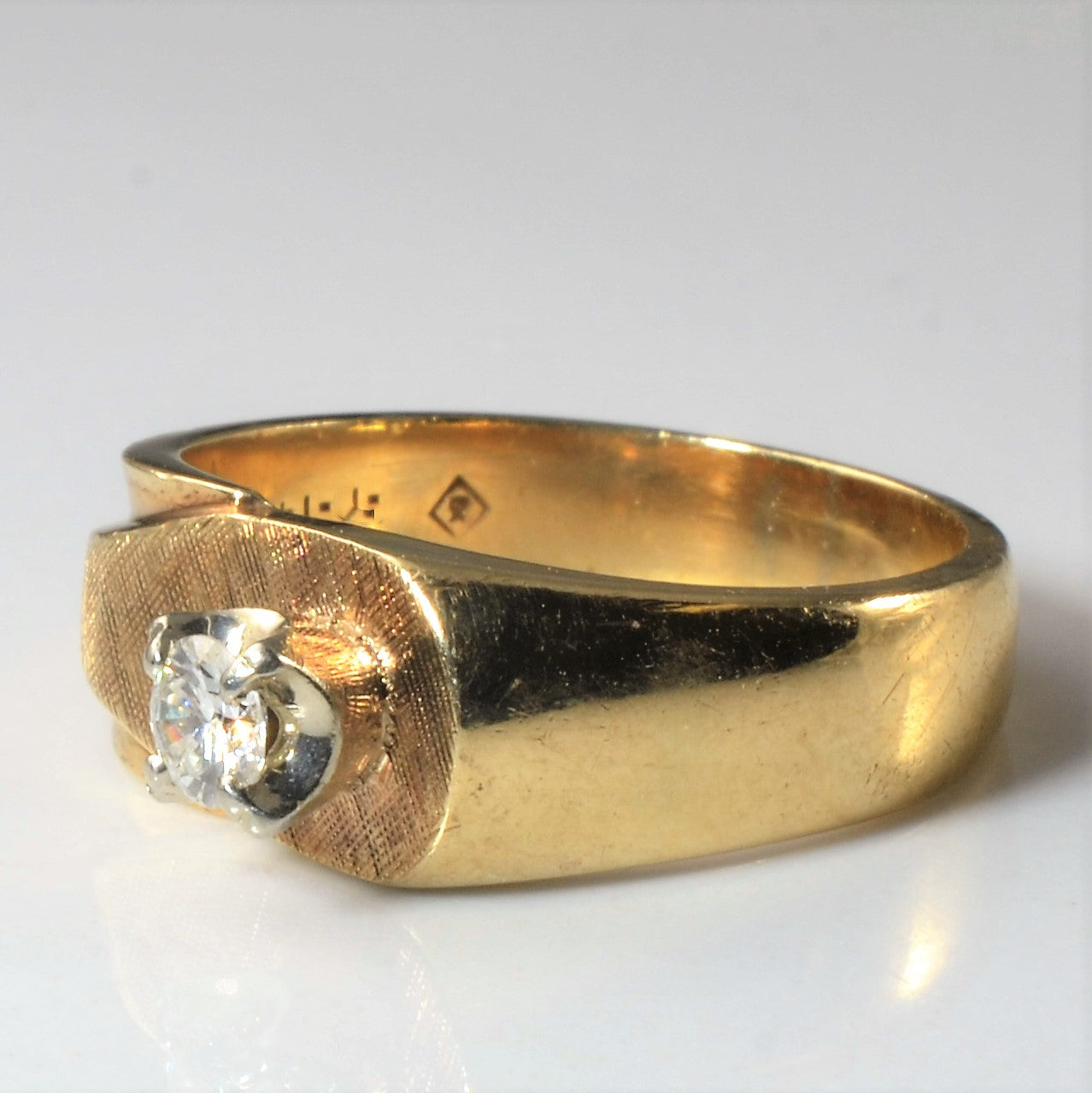 Solitaire Diamond Ring | 0.18ct | SZ 7.5 |