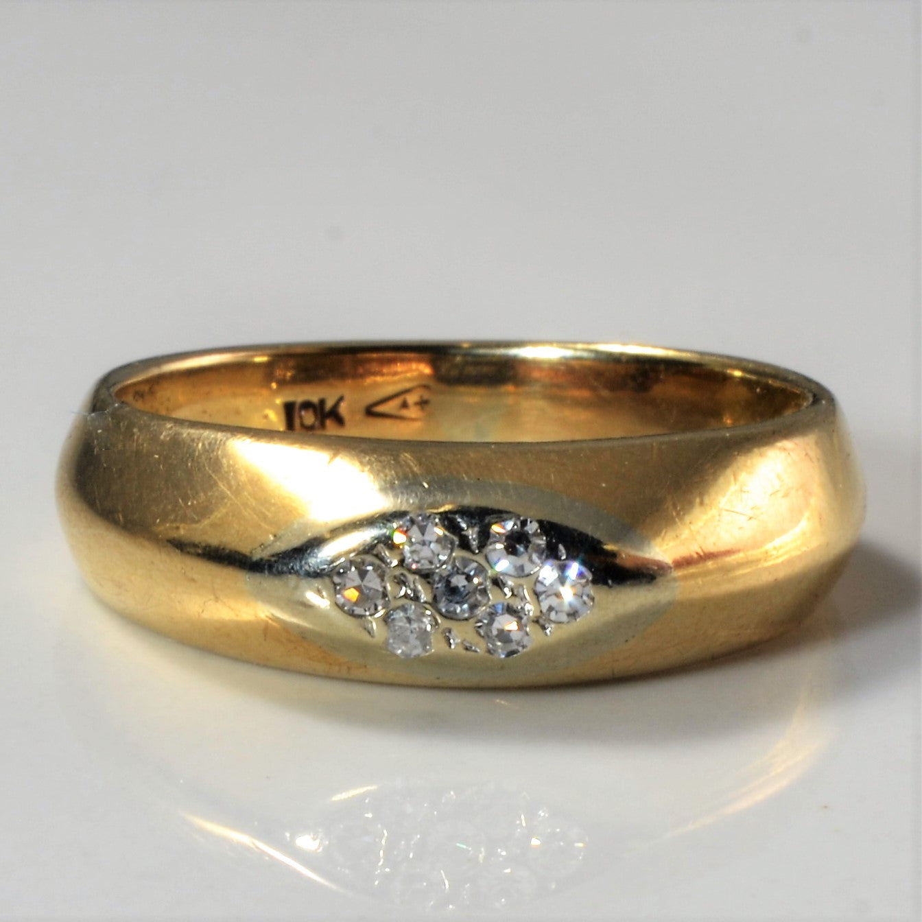 Cluster Diamond Band | 0.07ctw | SZ 7.75 |