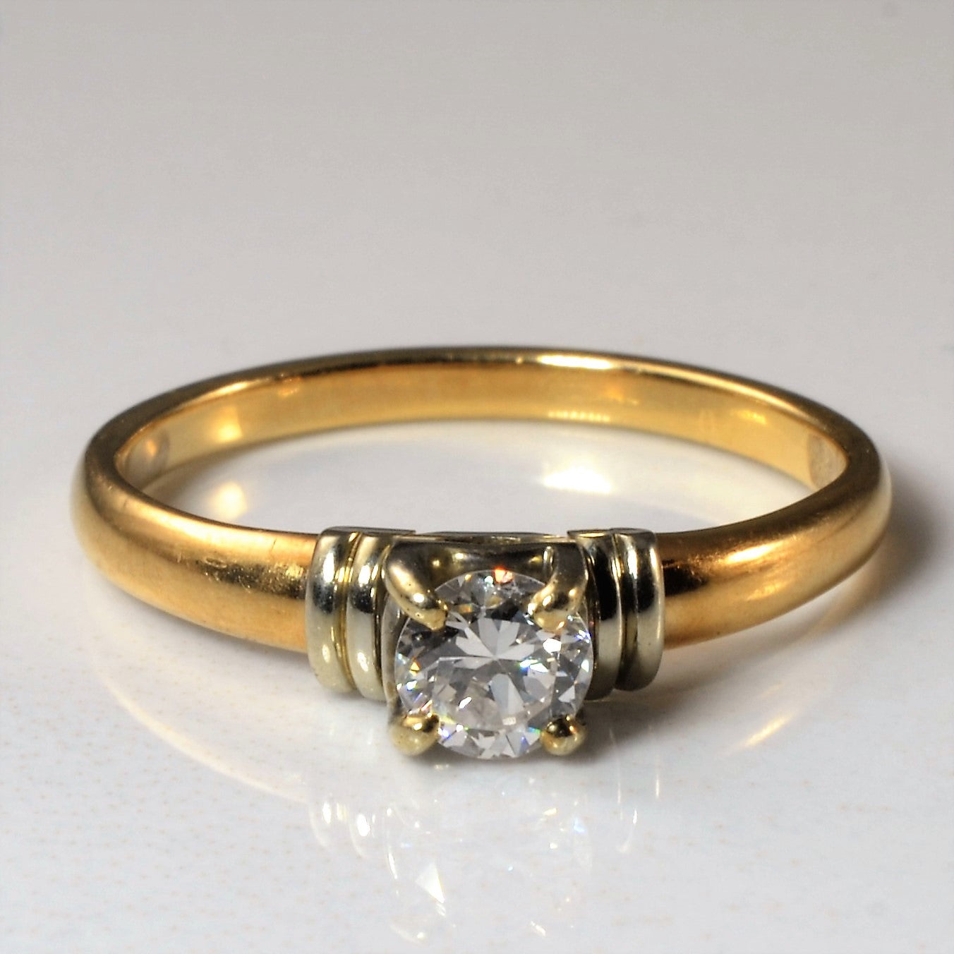 Solitaire Diamond Ring | 0.30ct | SZ 6.75 |