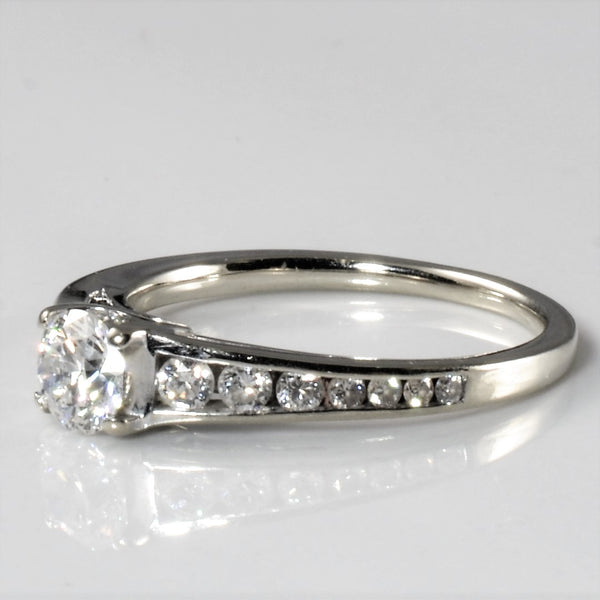 Channel Set Diamond Engagement Ring | 0.70ctw | SZ 6 |