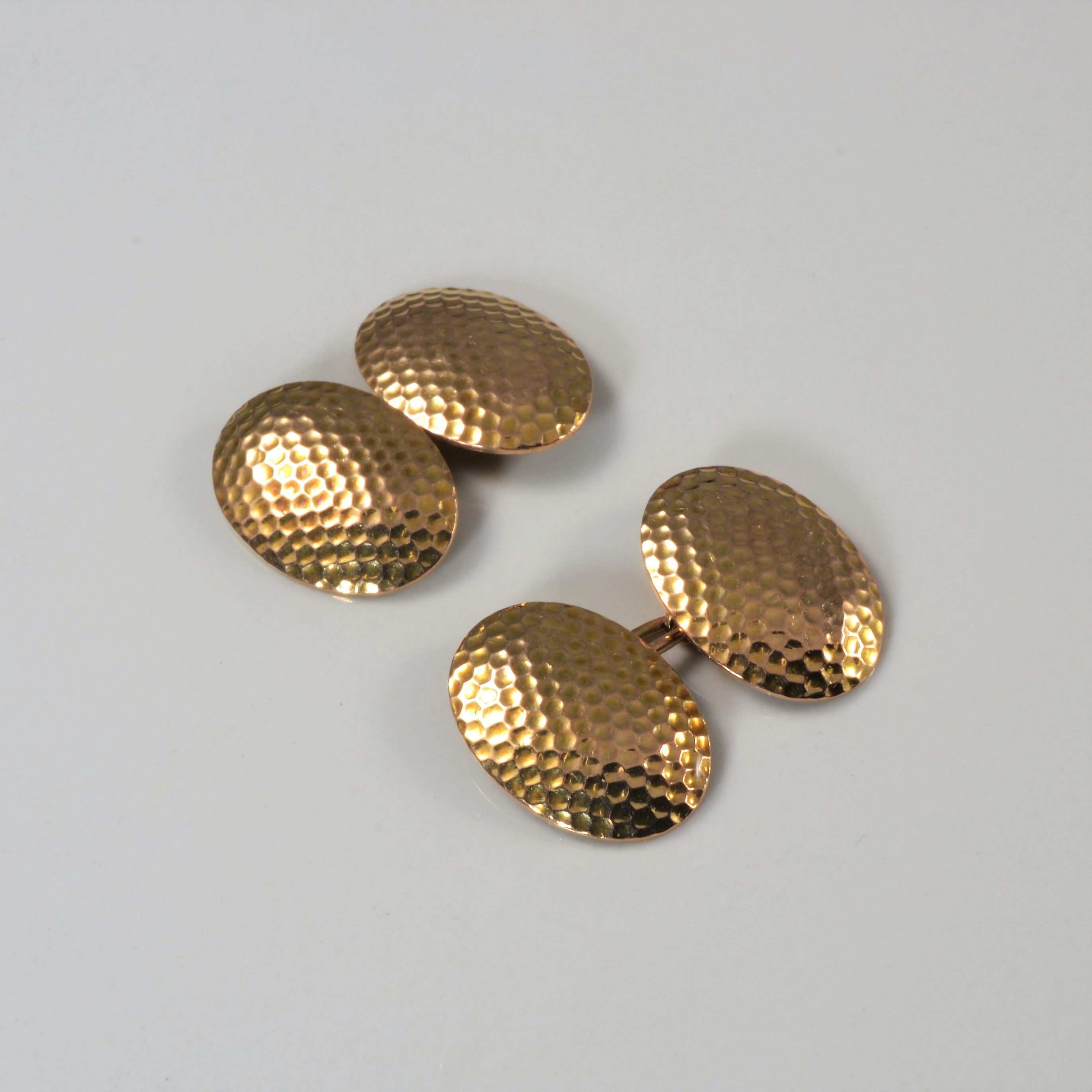 9k Yellow Gold Vintage Cufflinks |