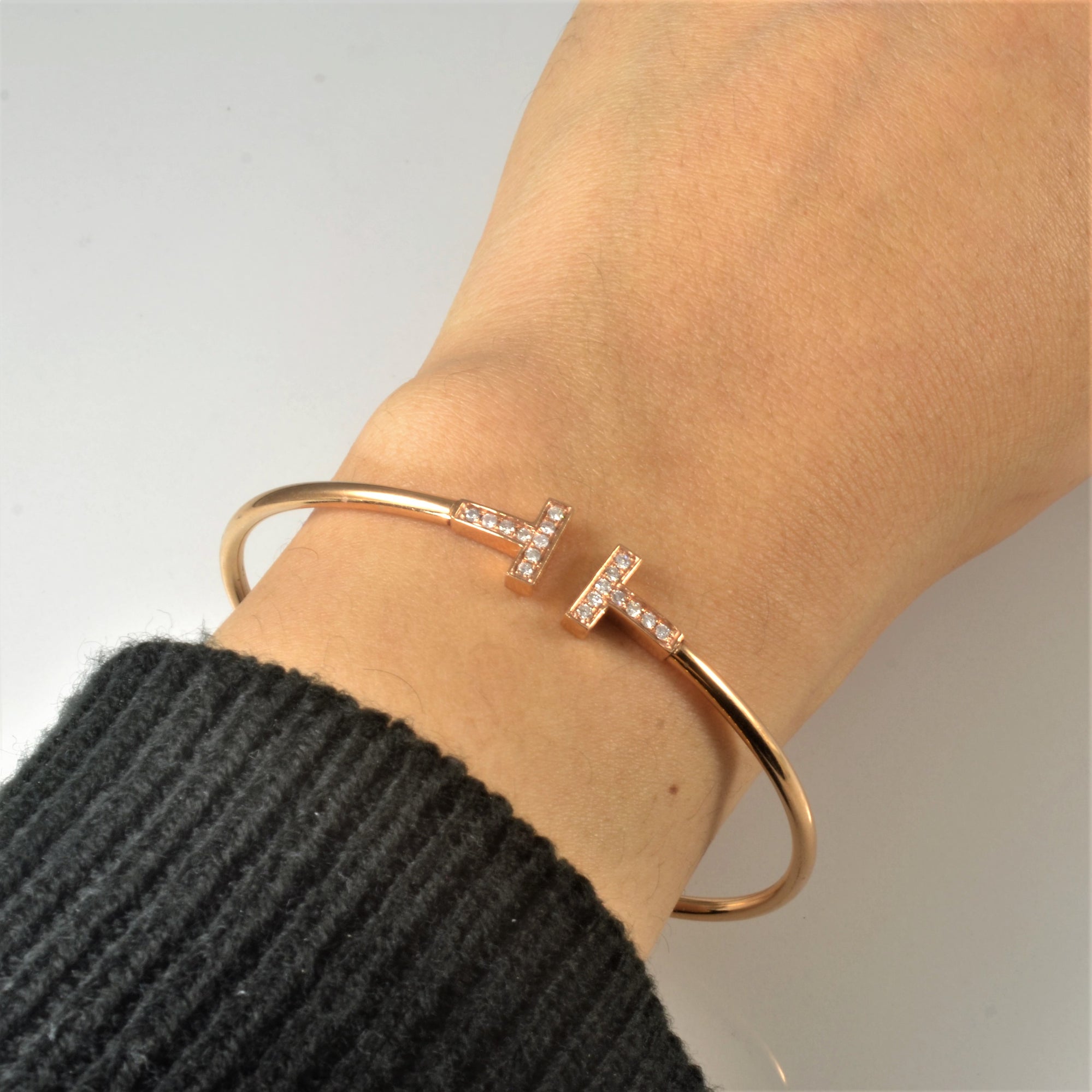 Tiffany & Co.' Tiffany T Wire Bracelet
