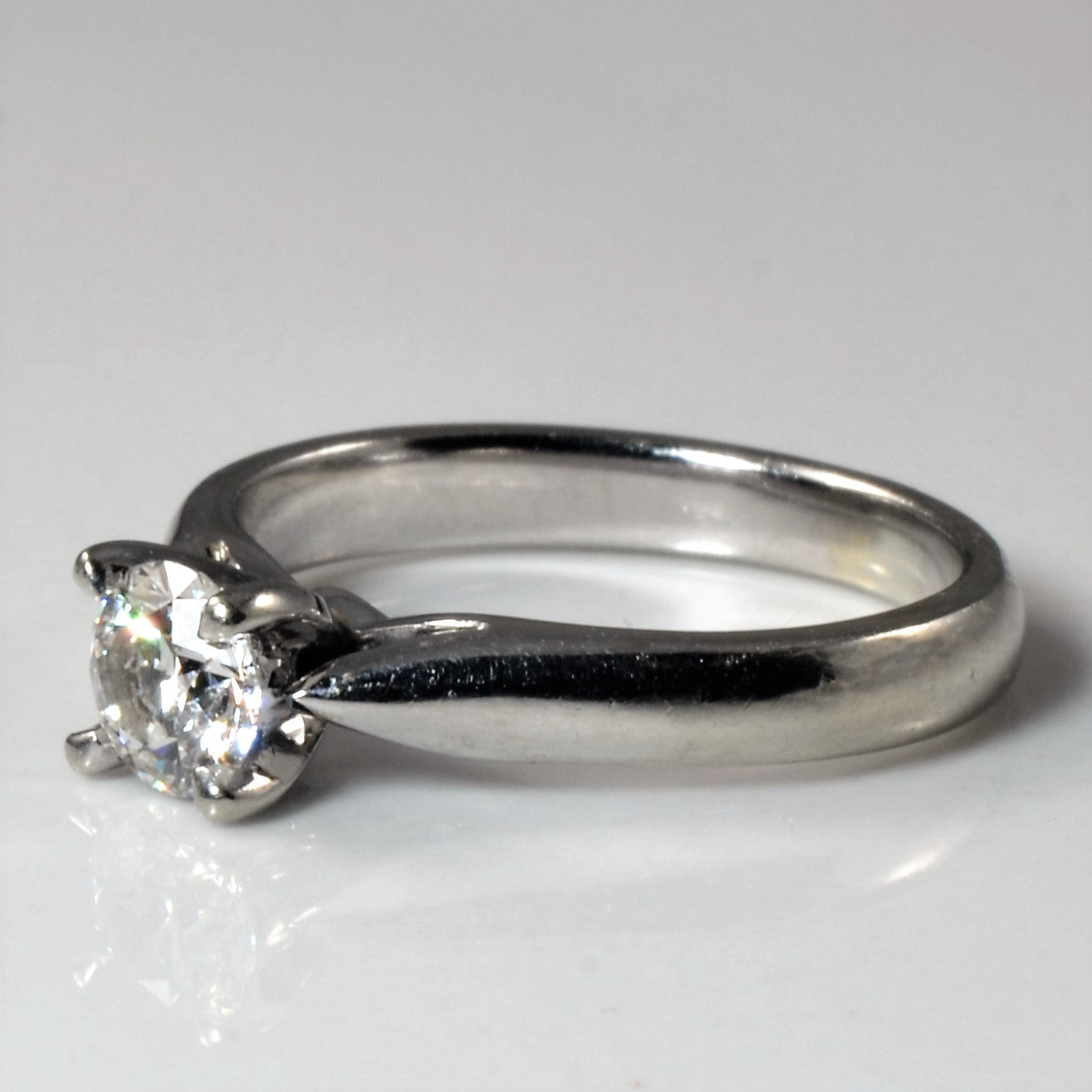 Diamond Solitaire Engagement Ring | 0.40ct | SZ 4 |