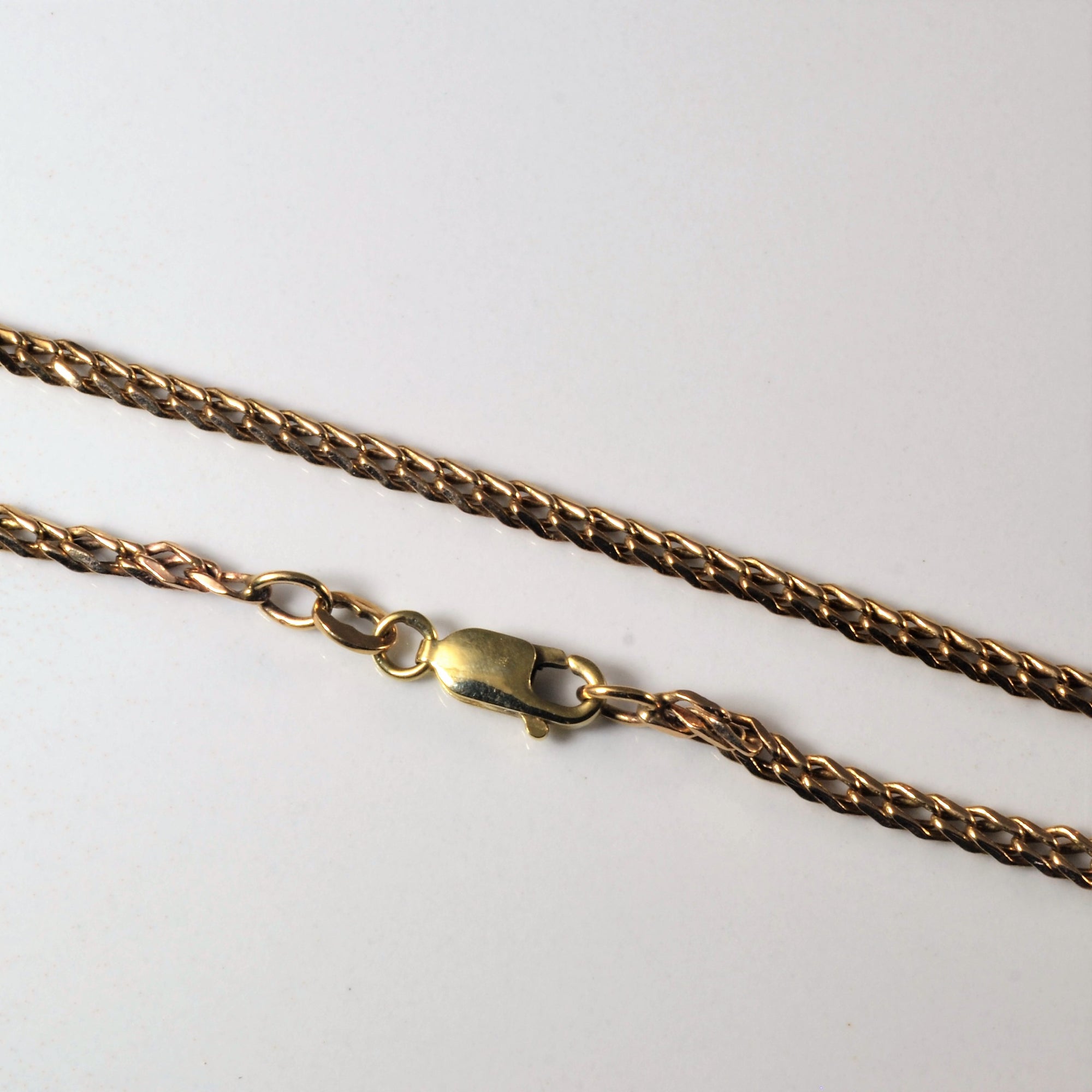 18k Yellow Gold Parallel Chain | 20
