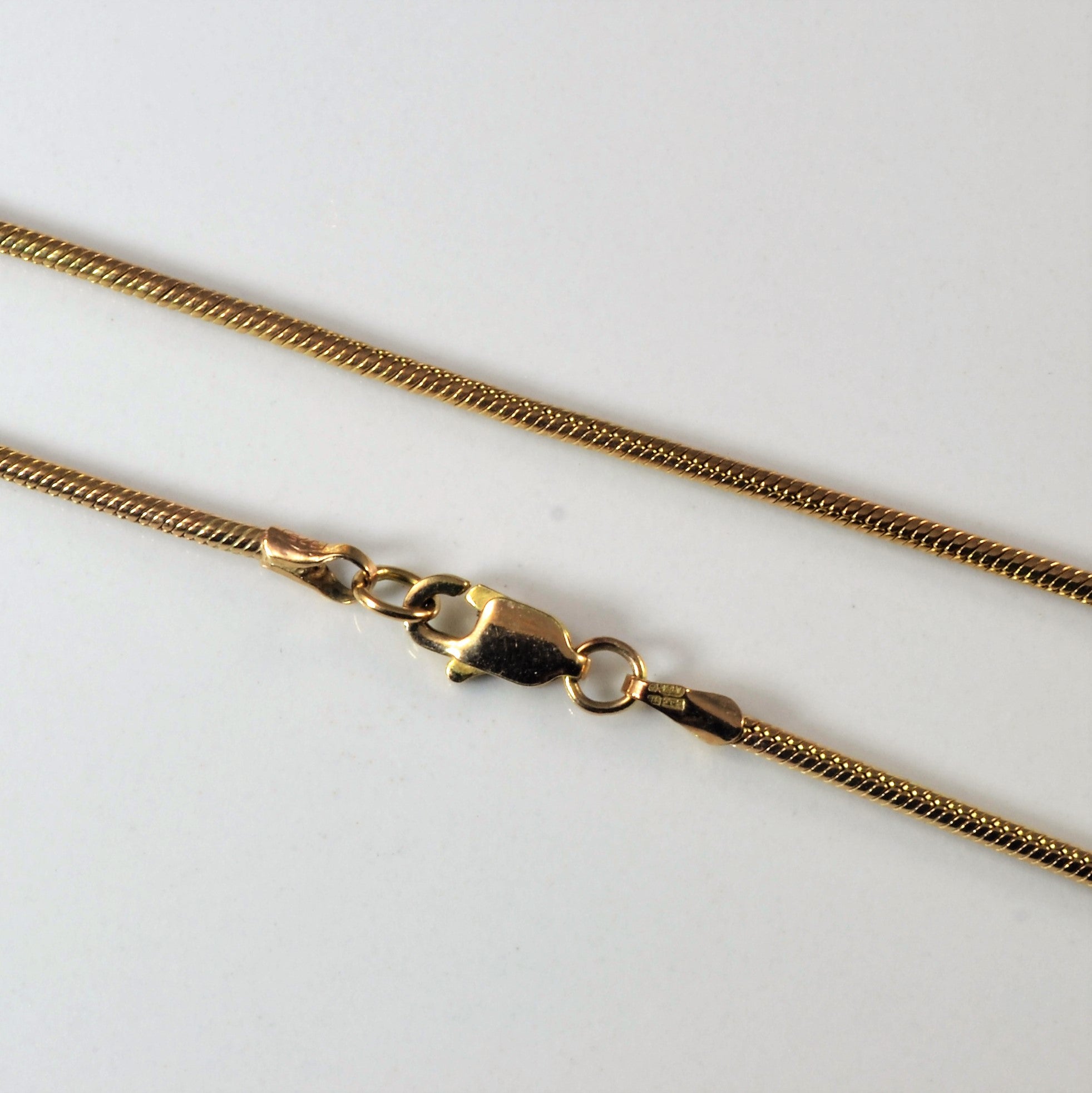 9k Yellow Gold Snake Chain | 16" |