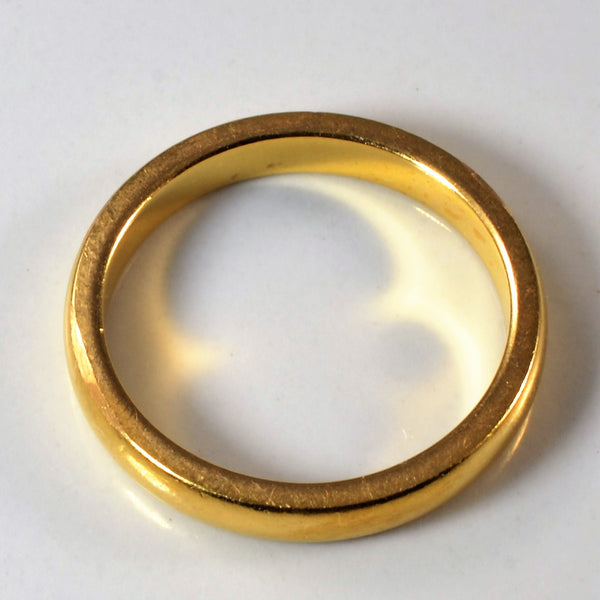Victorian Yellow Gold Band | SZ 6.5 |