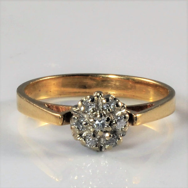 Cluster Diamond Ring | 0.10ctw | SZ 5 |