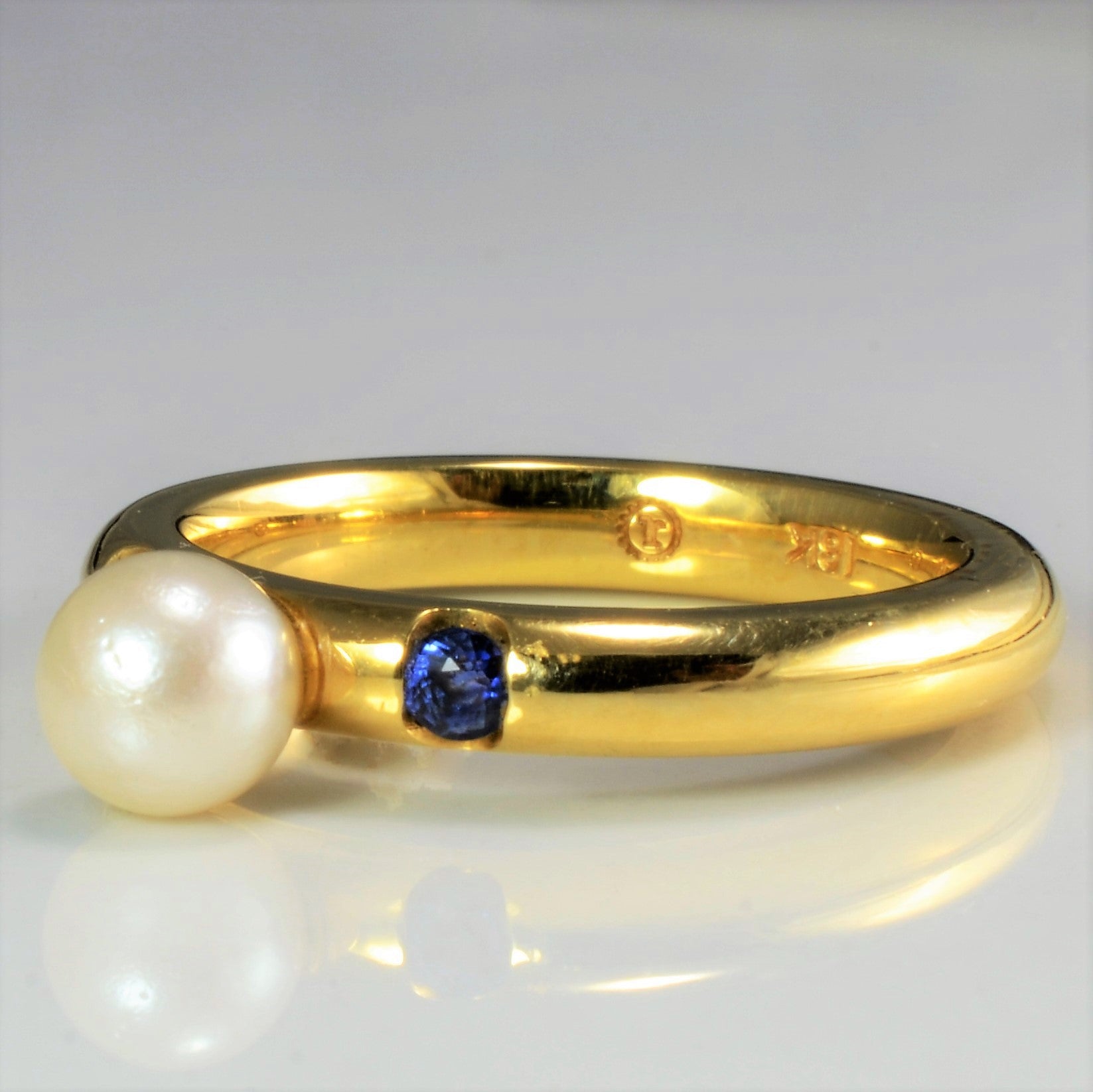 Multi Gem 18K Gold Ring | SZ 6 |