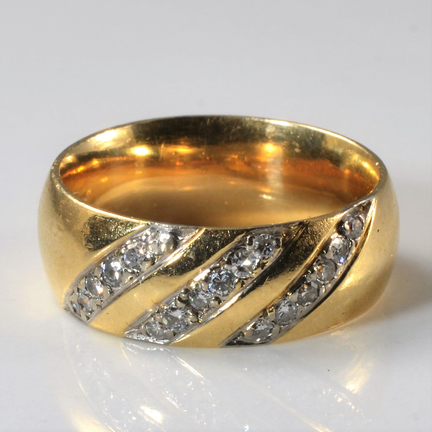 Diamond Dome Band | 0.35ctw | SZ 6.75 |