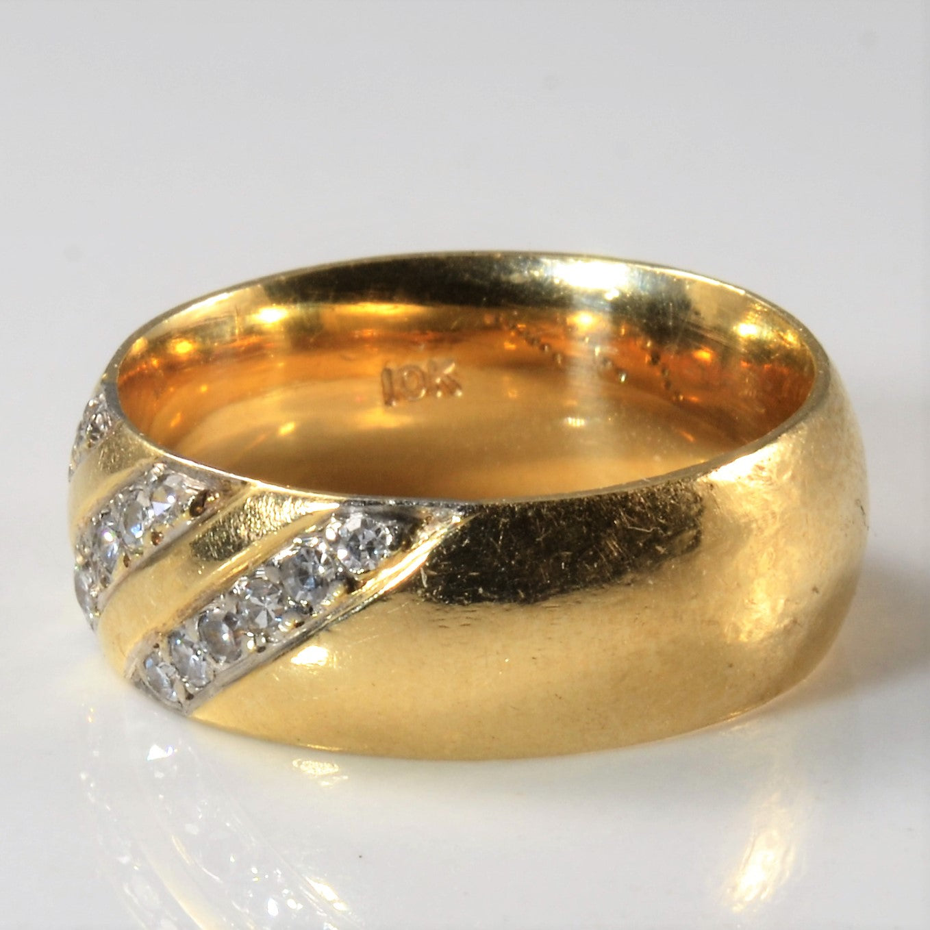 Diamond Dome Band | 0.35ctw | SZ 6.75 |