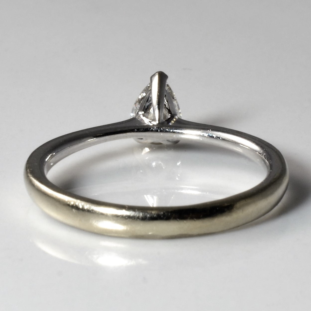 Pear Cut Diamond Solitaire Ring | 0.25ct | SZ 4.25 |