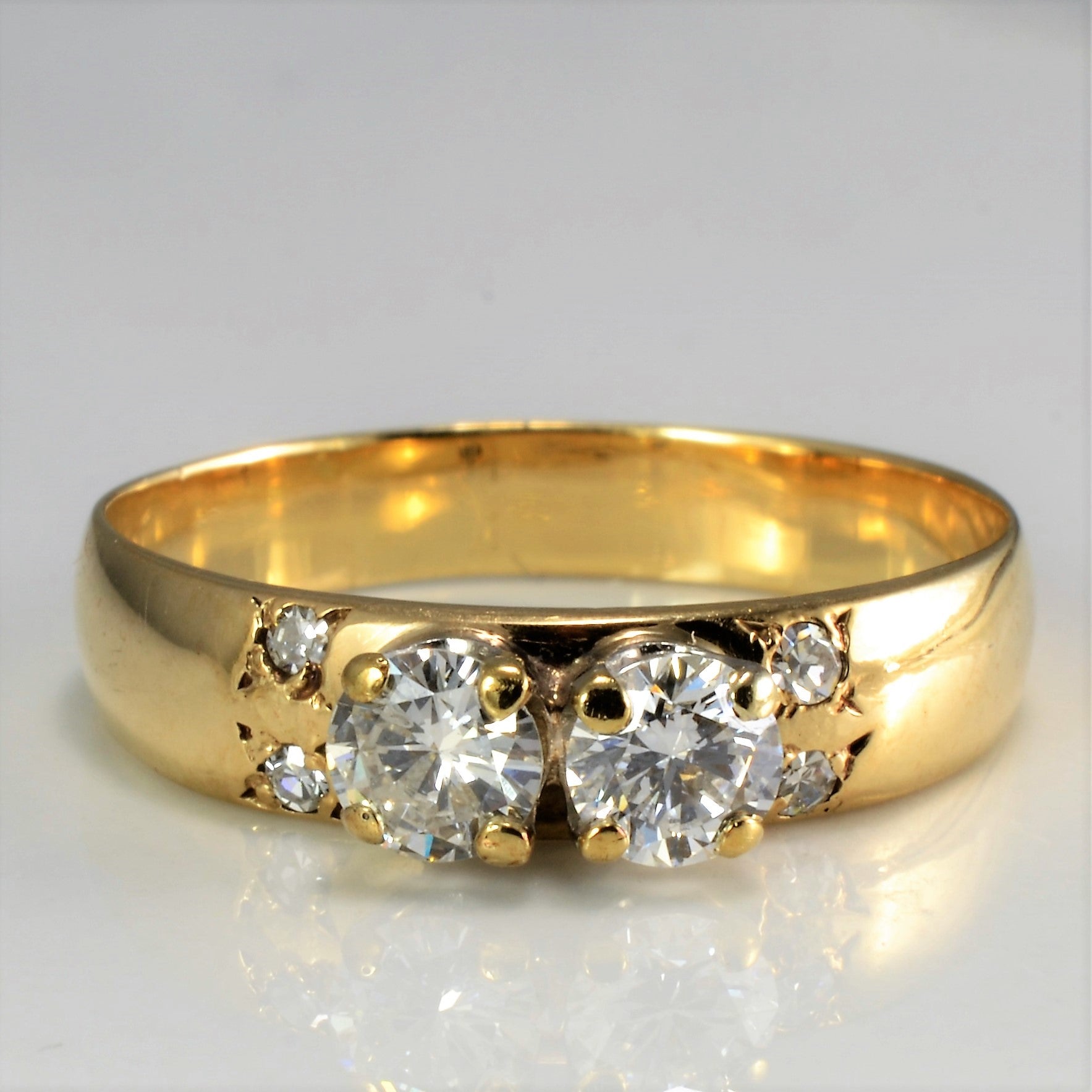 Prong Set Diamond Ring | 0.70 ctw, SZ 9.5 |