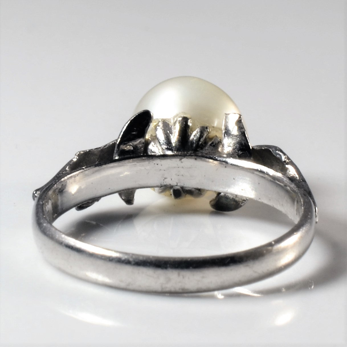 Solitaire Pearl Ring | SZ 4.75 |