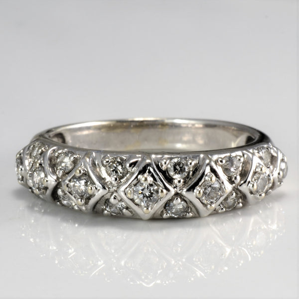 Cluster Diamond Ring | 0.42 ctw, SZ 7.5 |