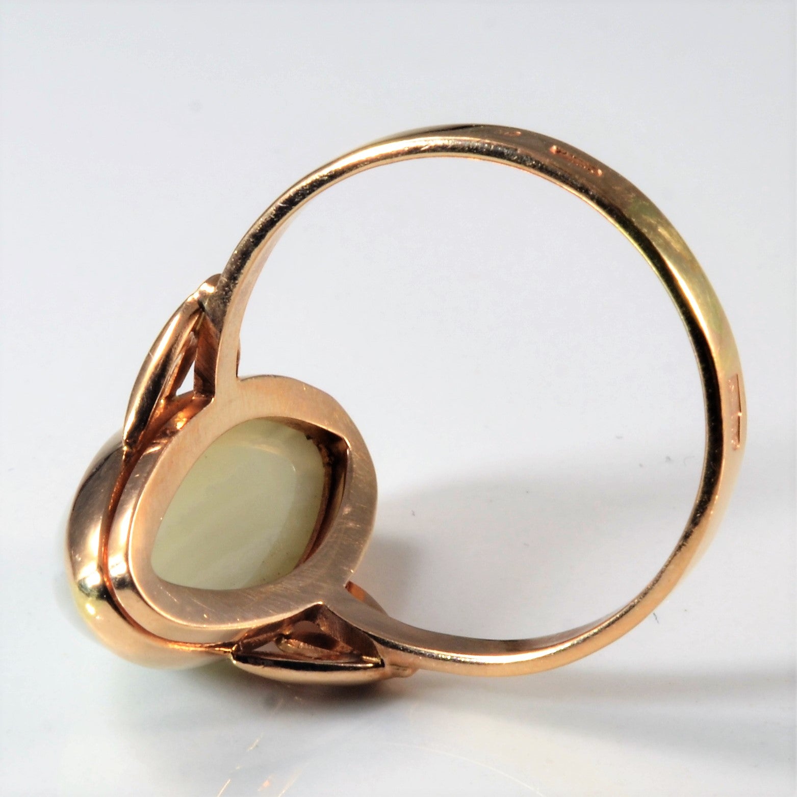 Bezel Set Agate Ring | SZ 10.75 |