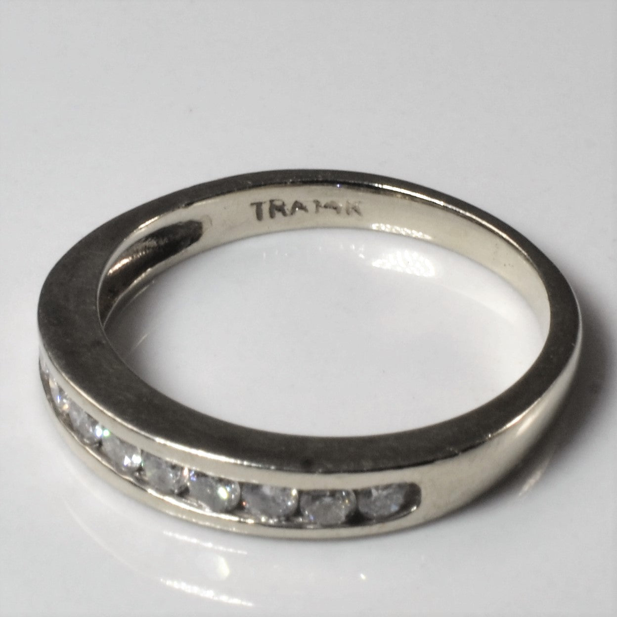 Channel Set Diamond Band | 0.25ctw | SZ 4.75 |