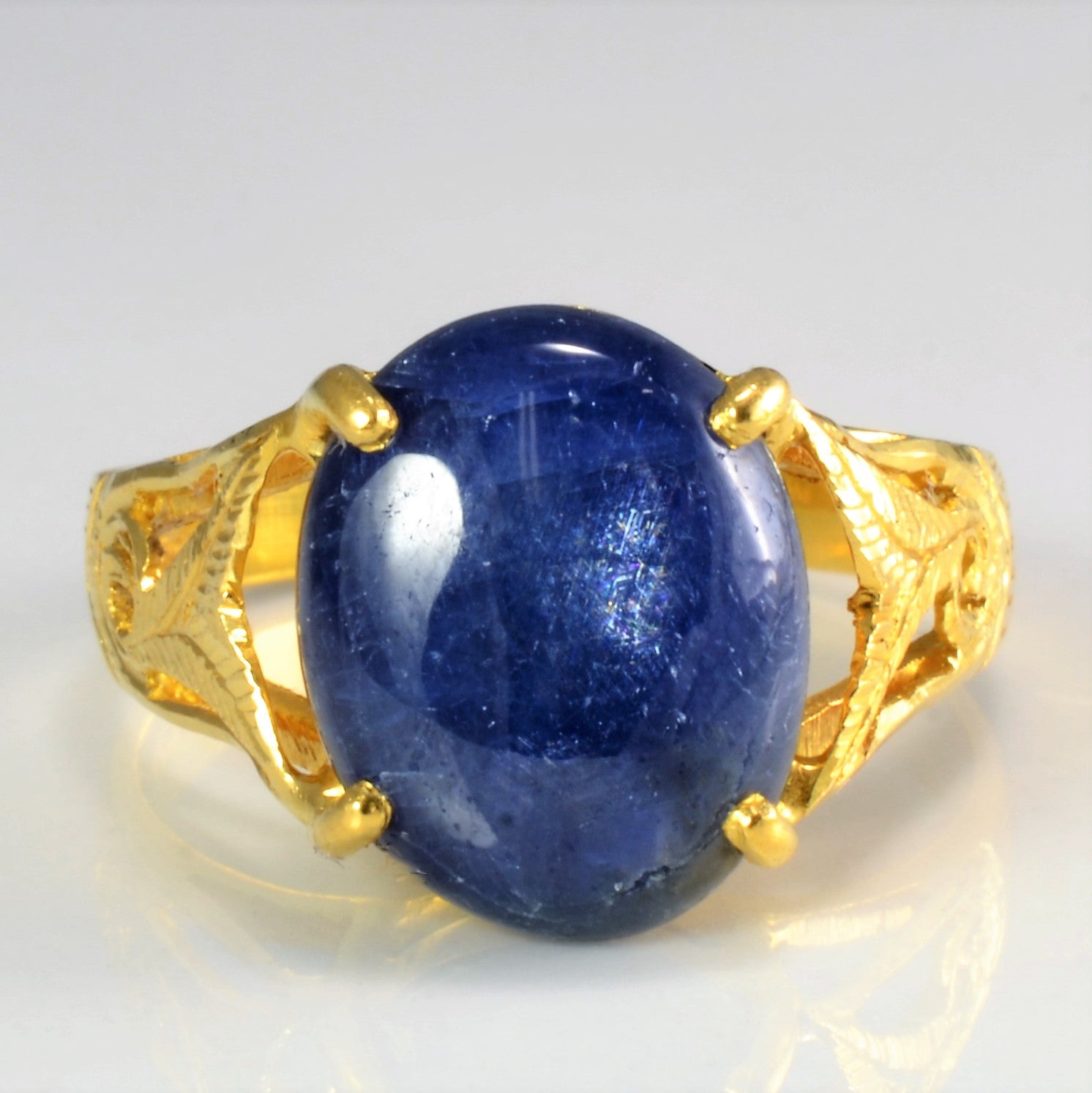 Solitaire Star Sapphire Ring | SZ 6.75 |