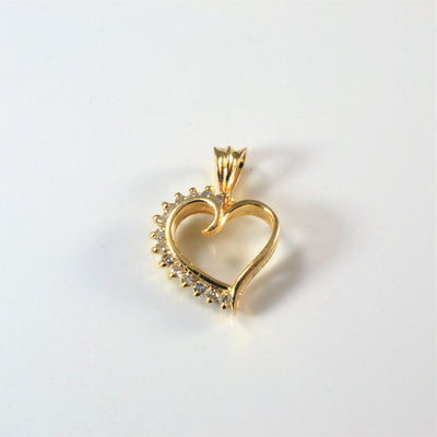 Diamond Heart Pendant | 0.21ctw |