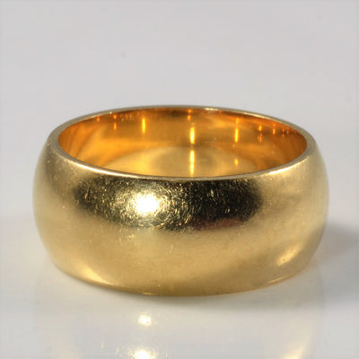 Yellow Gold Cigar Band | SZ 5.5 |