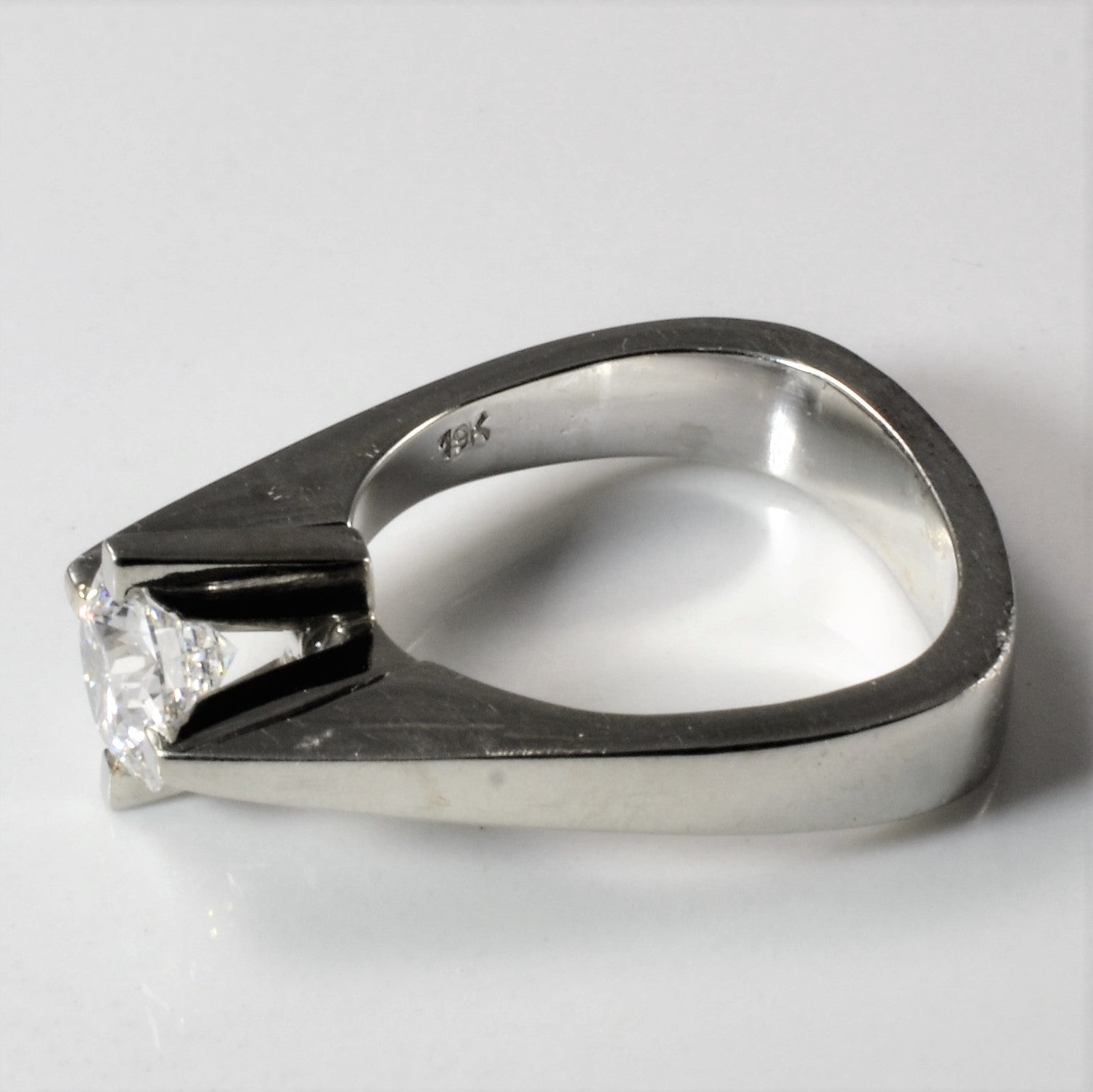 DaMincci' Claw Set Crisscut Diamond Ring | 1.03ct | SZ 5.5 |