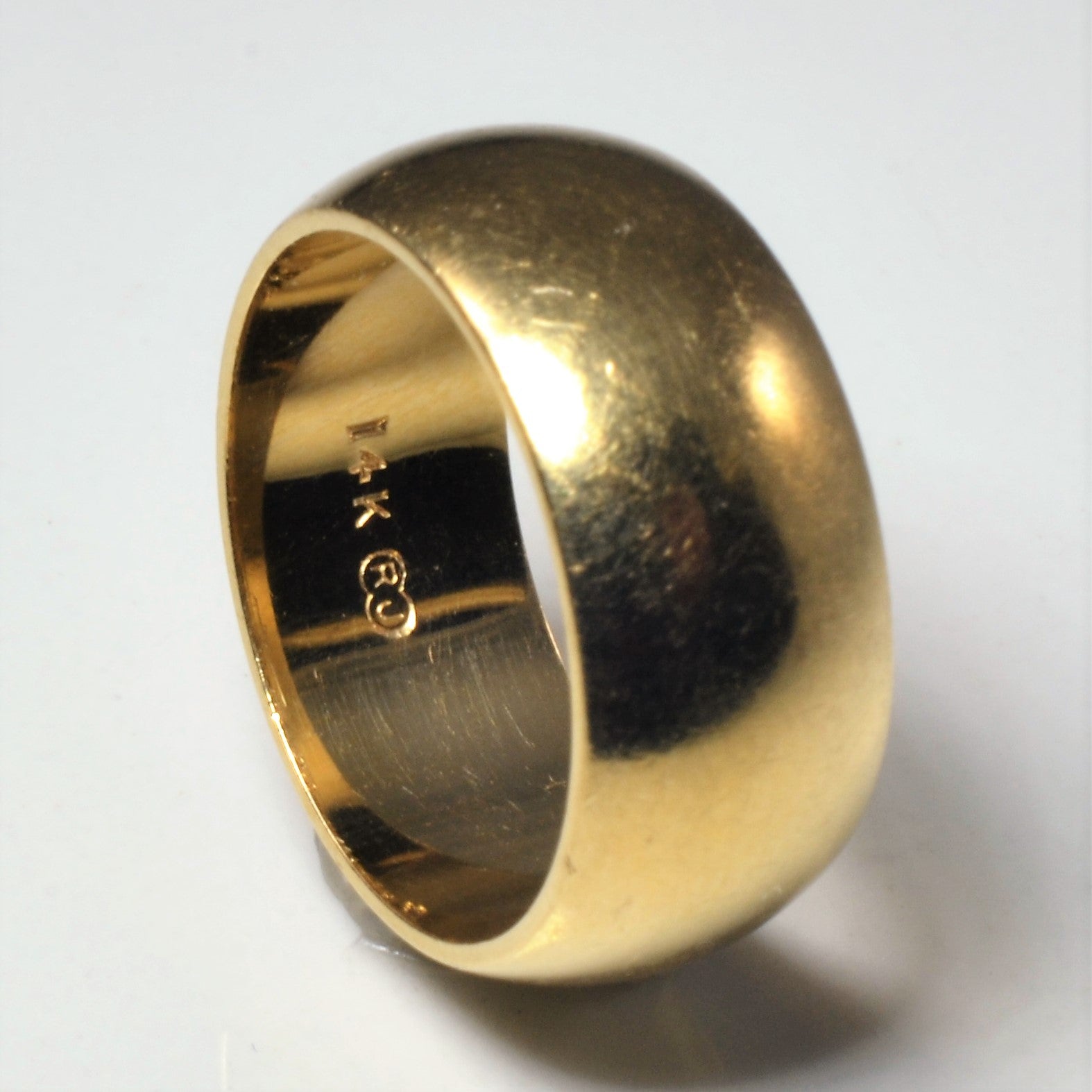 Yellow Gold Cigar Band | SZ 5.5 |