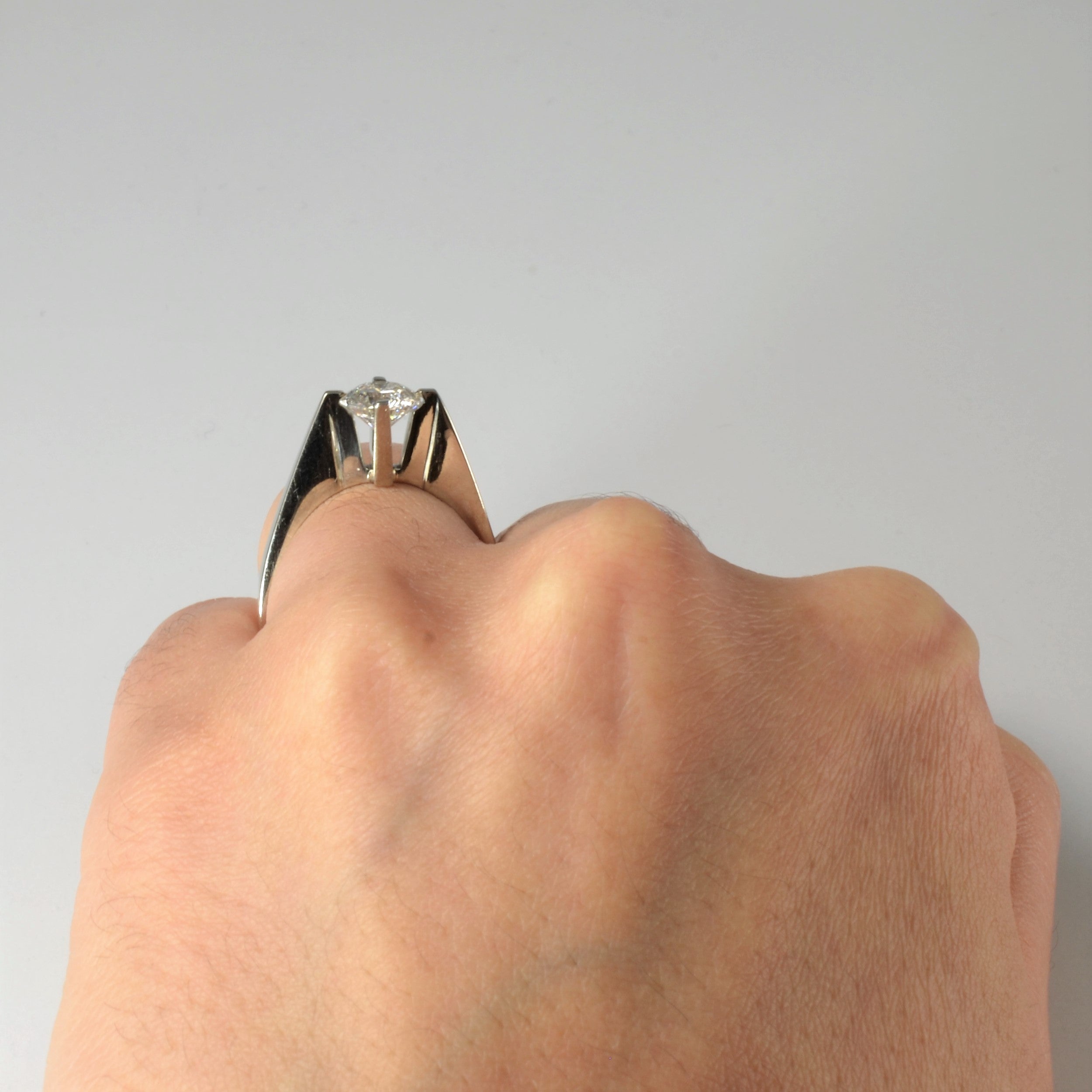 DaMincci' Claw Set Crisscut Diamond Ring | 1.03ct | SZ 5.5 |