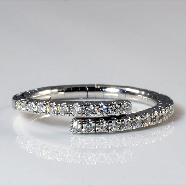 'Birks' Rosee Du Matin Diamond Flex Ring | 0.24ctw | SZ 6.75 |