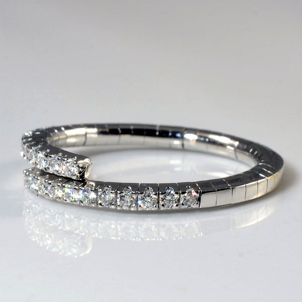 'Birks' Rosee Du Matin Diamond Flex Ring | 0.24ctw | SZ 6.75 |