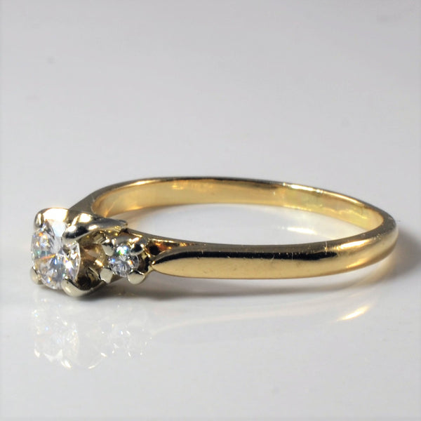 'Birks' Three Stone Diamond Ring | 0.27ctw | SZ 6.5 |