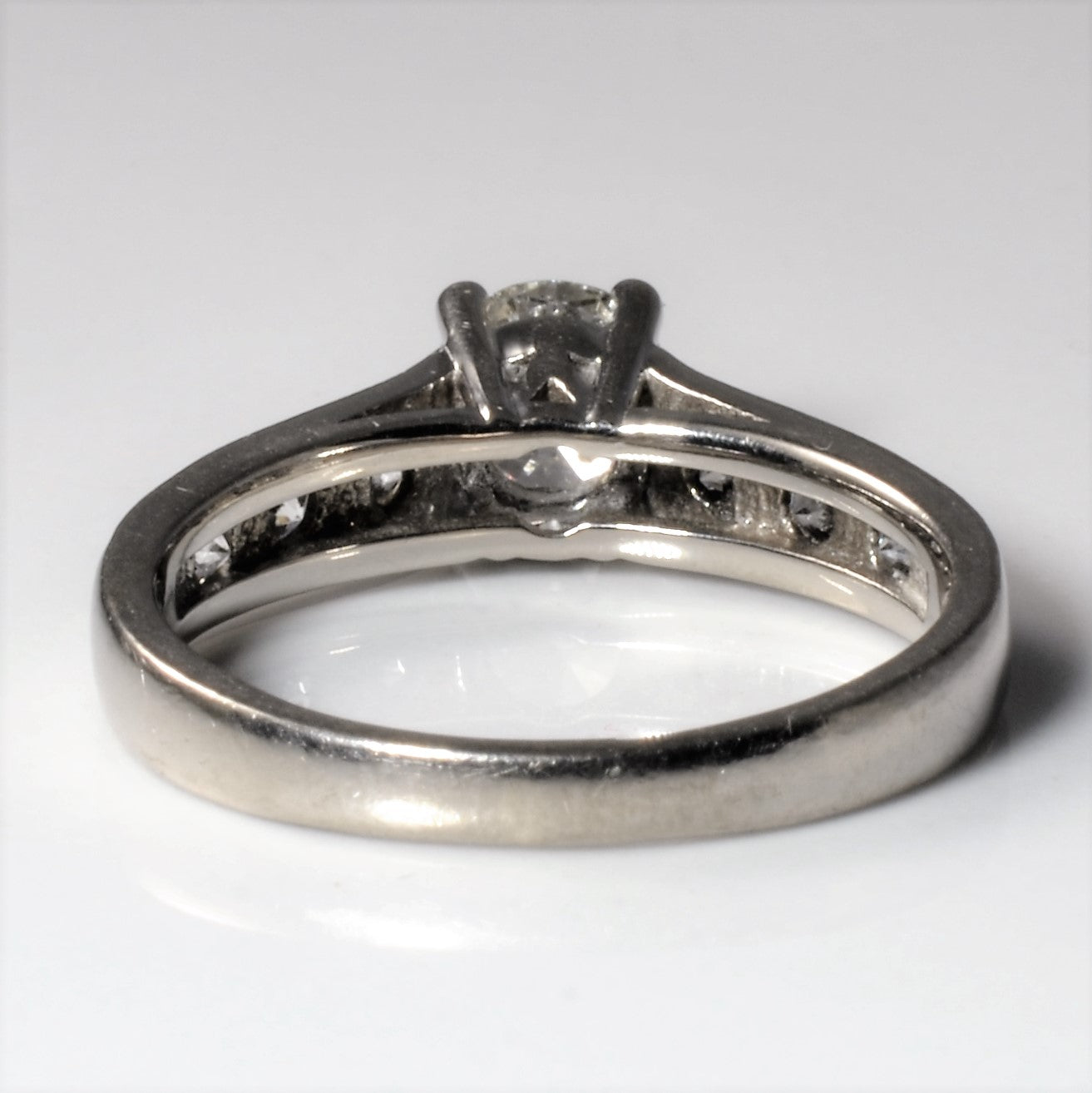 Milgrain Detailed Diamond Engagement Ring | 0.98ctw | SZ 6.5 |