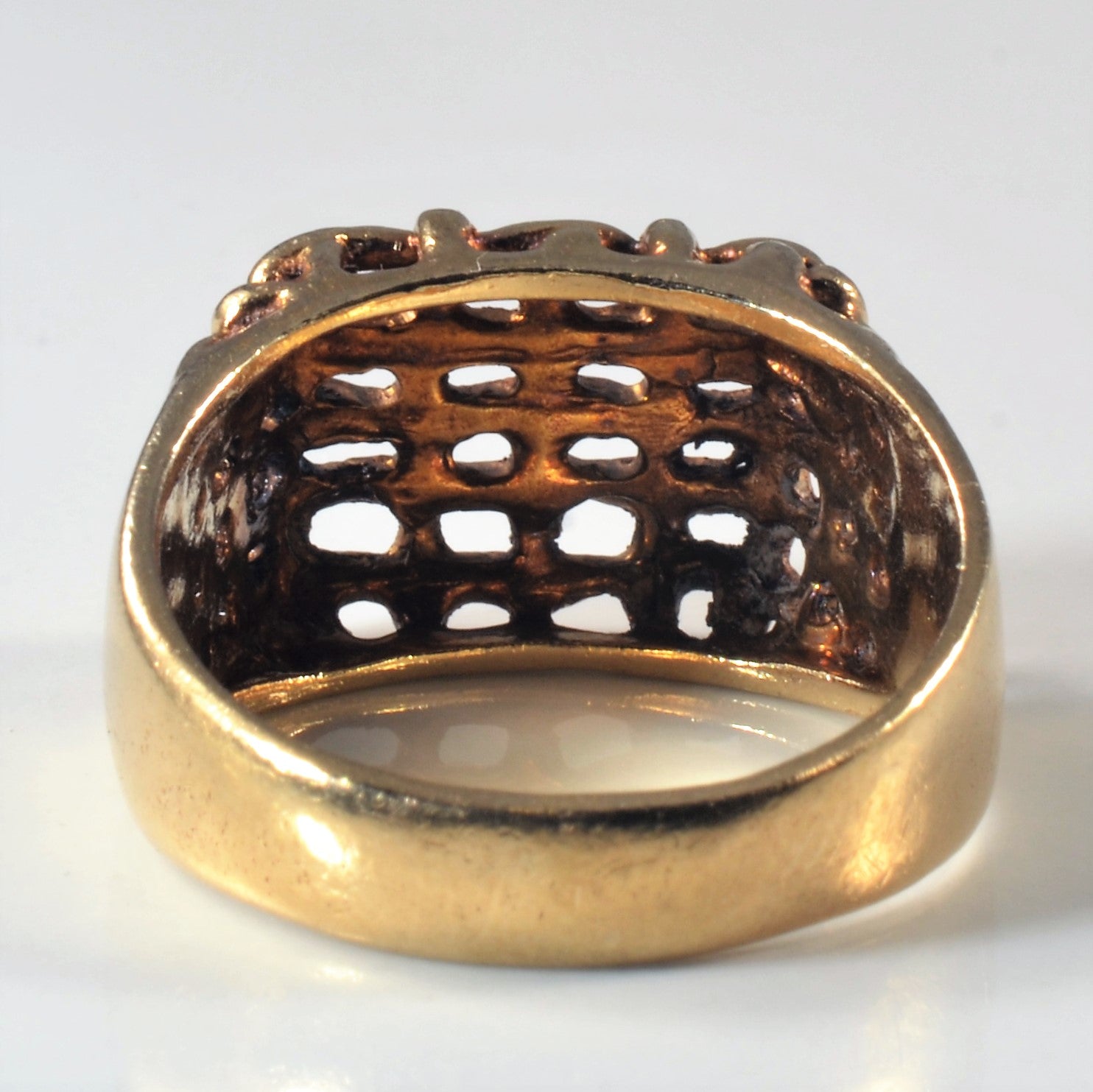 Woven Gold Ring | SZ 10.25 |