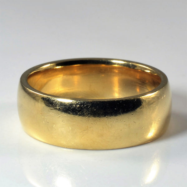 Comfort Fit Yellow Gold Band | SZ 10.25 |