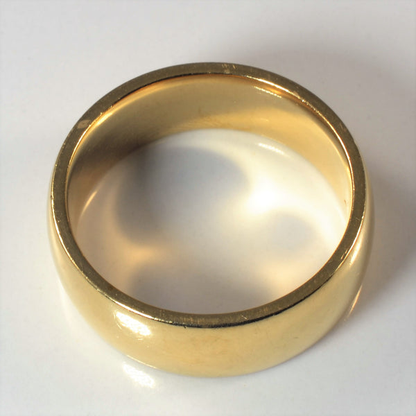 Comfort Fit Yellow Gold Band | SZ 10.25 |
