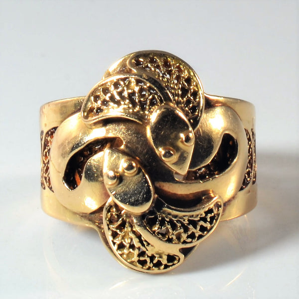 Twisted Serpent Keeper Ring | SZ 7.5 |