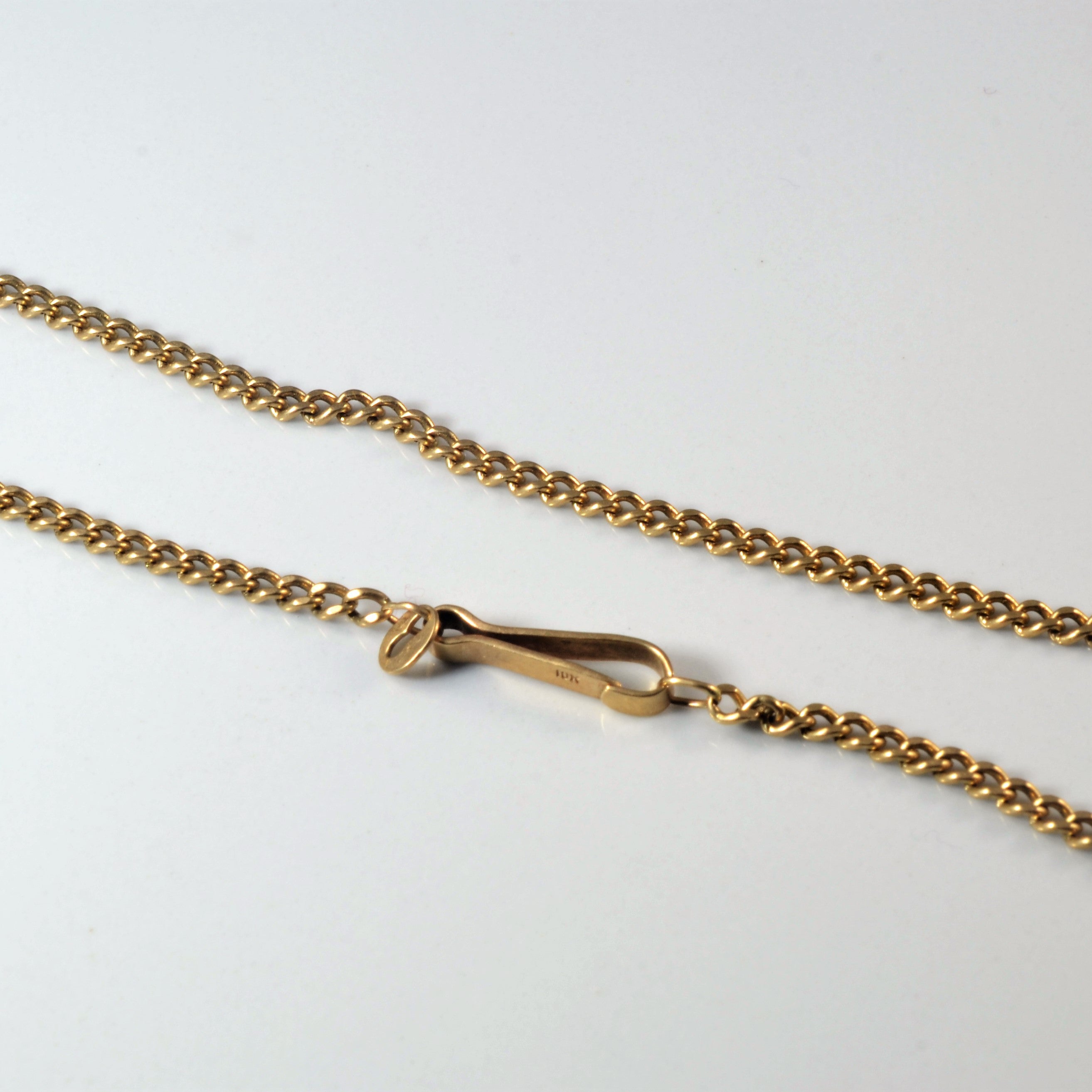 10k Yellow Gold Curb Chain | 24" |