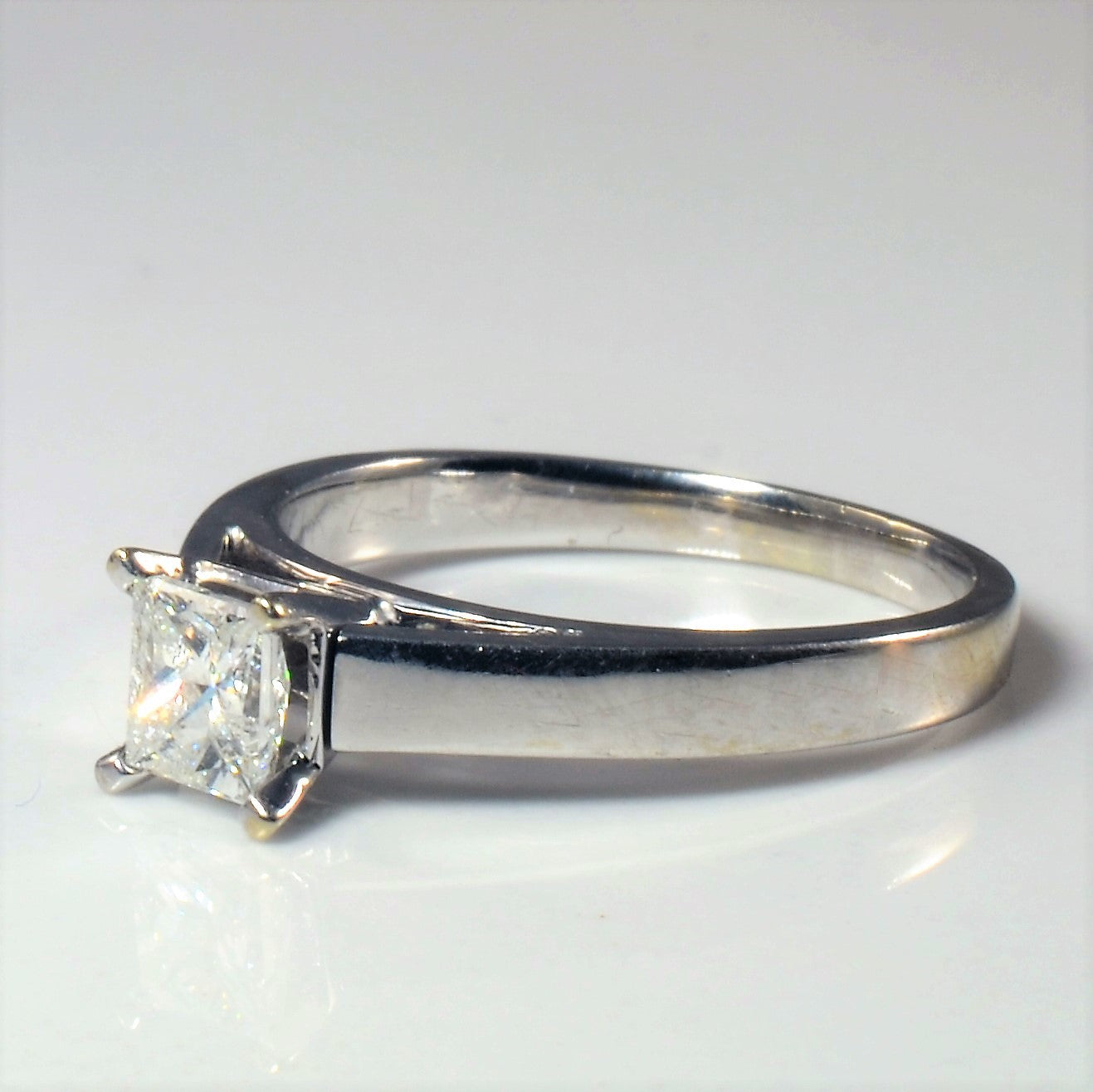 Princess Solitaire Diamond Ring | 0.56ct | SZ 6 |