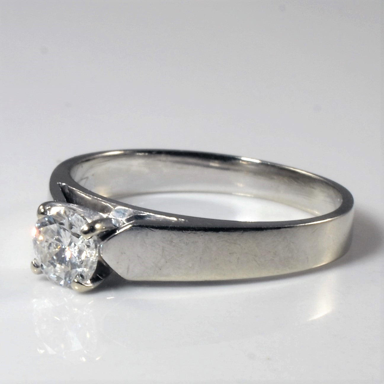 Solitaire Diamond Engagement Ring | 0.50ct | SZ 6.75 |