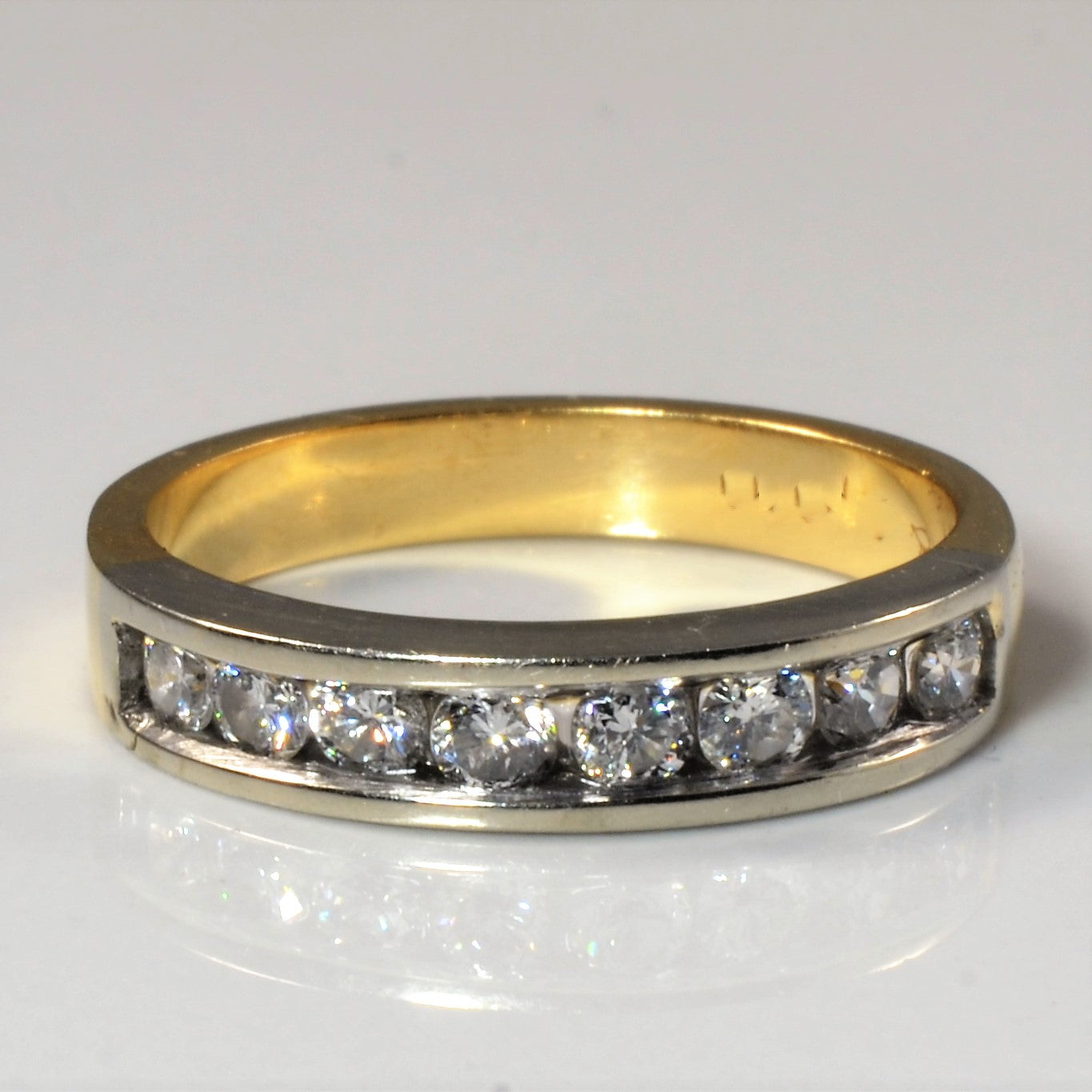 Channel Set Diamond Band | 0.56ctw | SZ 7.25 |