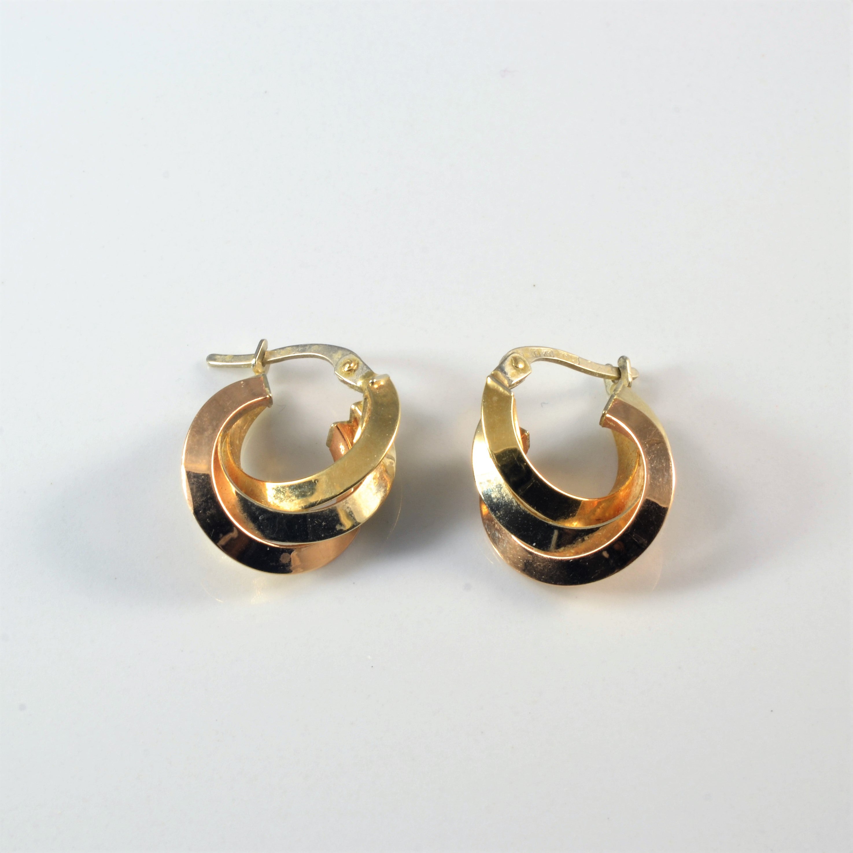 Swirl Hoop Earrings |