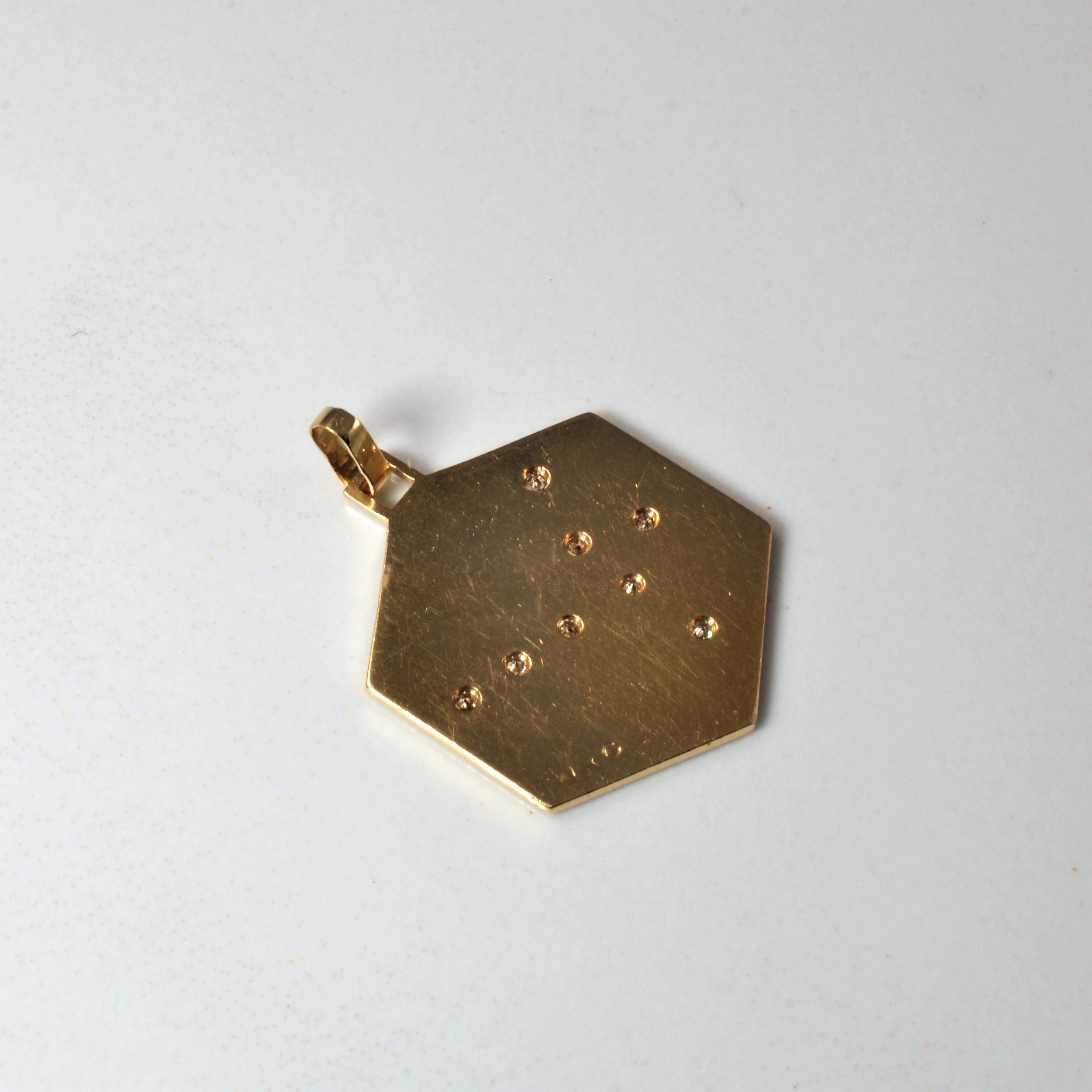 Diamond Cancer Constellation Pendant | 0.12ctw |