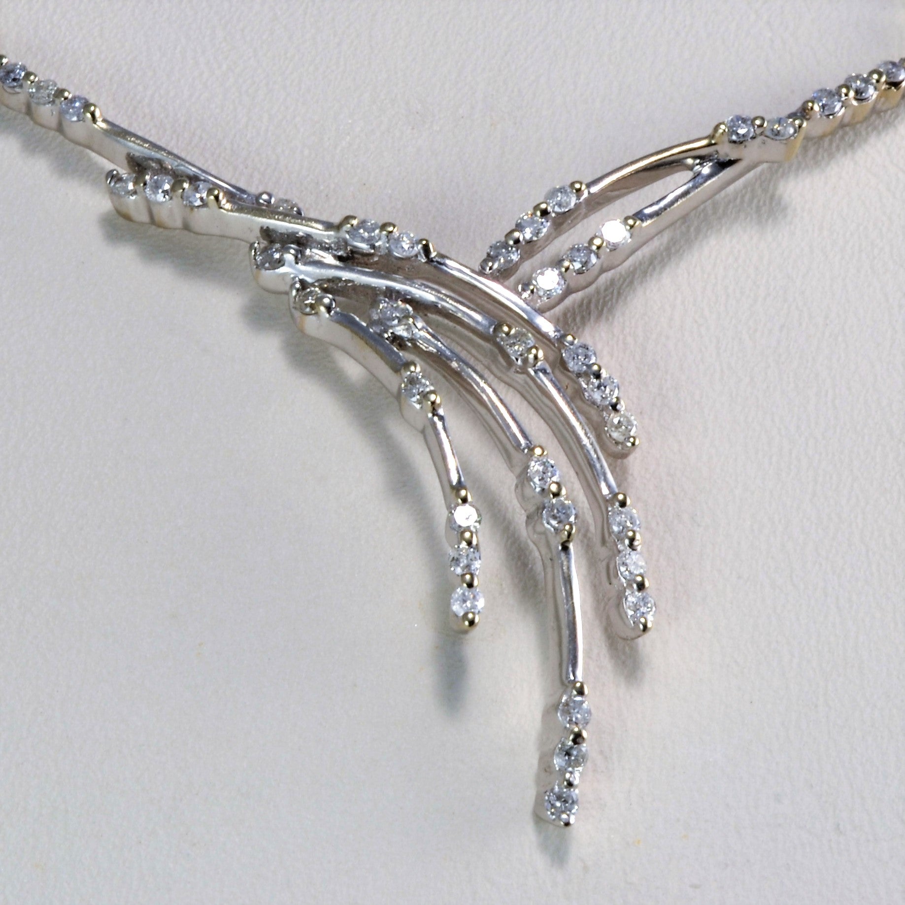 Multi- Diamond Necklace |