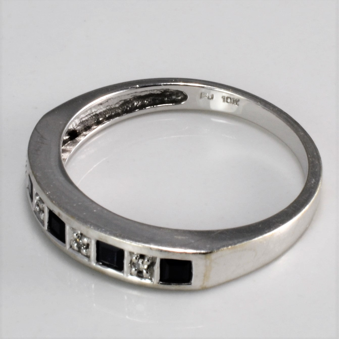Sapphire & Diamond Ring | 0.02 ctw, SZ 6.25 |